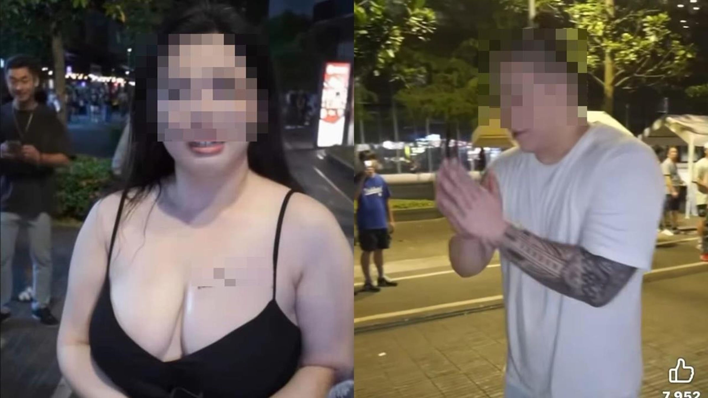 黑男《街頭邱比特》最新一集配對爆出爭議。（翻攝自臉書＠黑男邱比特）