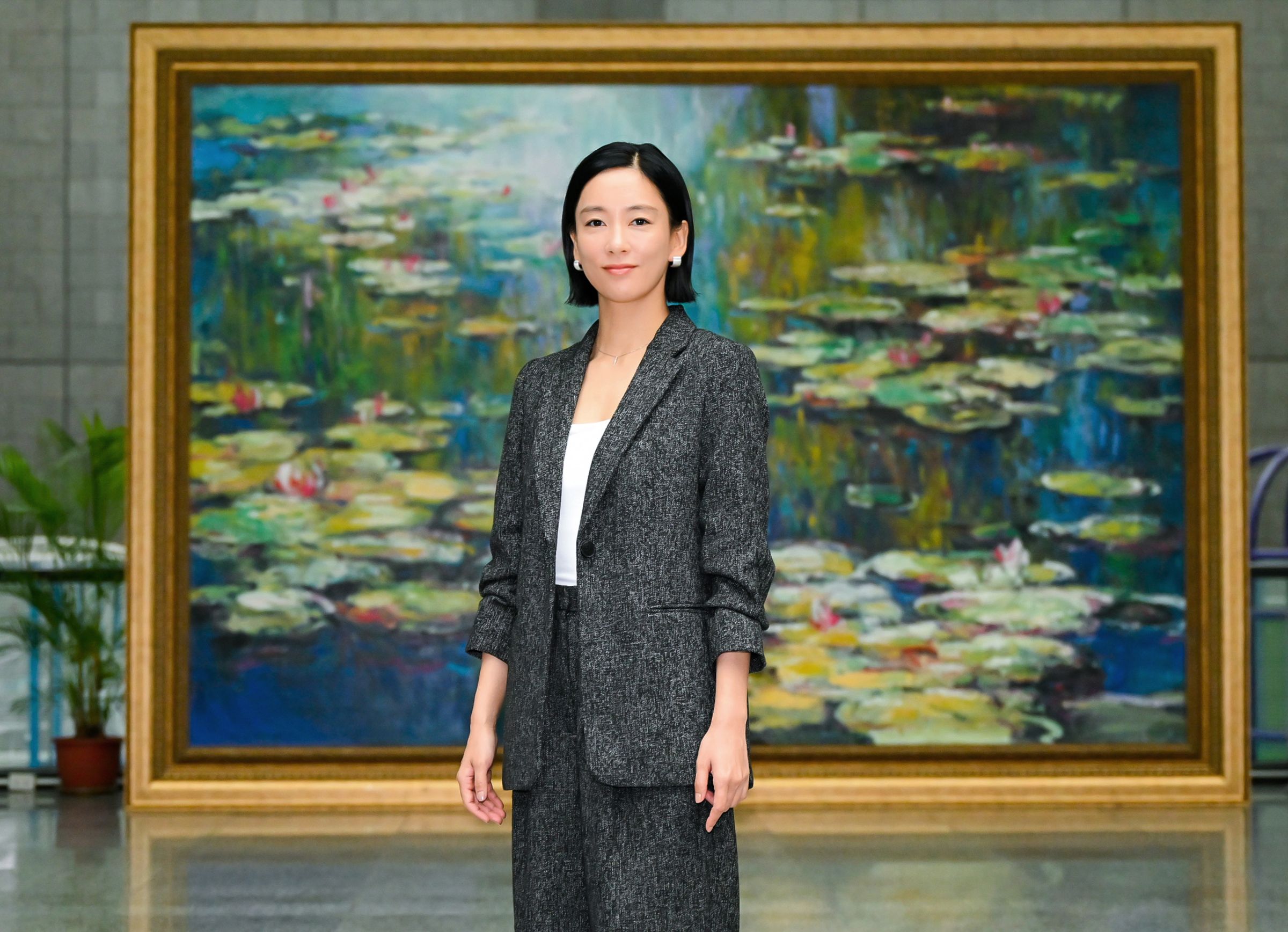 水川麻美來台拍戲落腳高雄。(零日文創提供)
