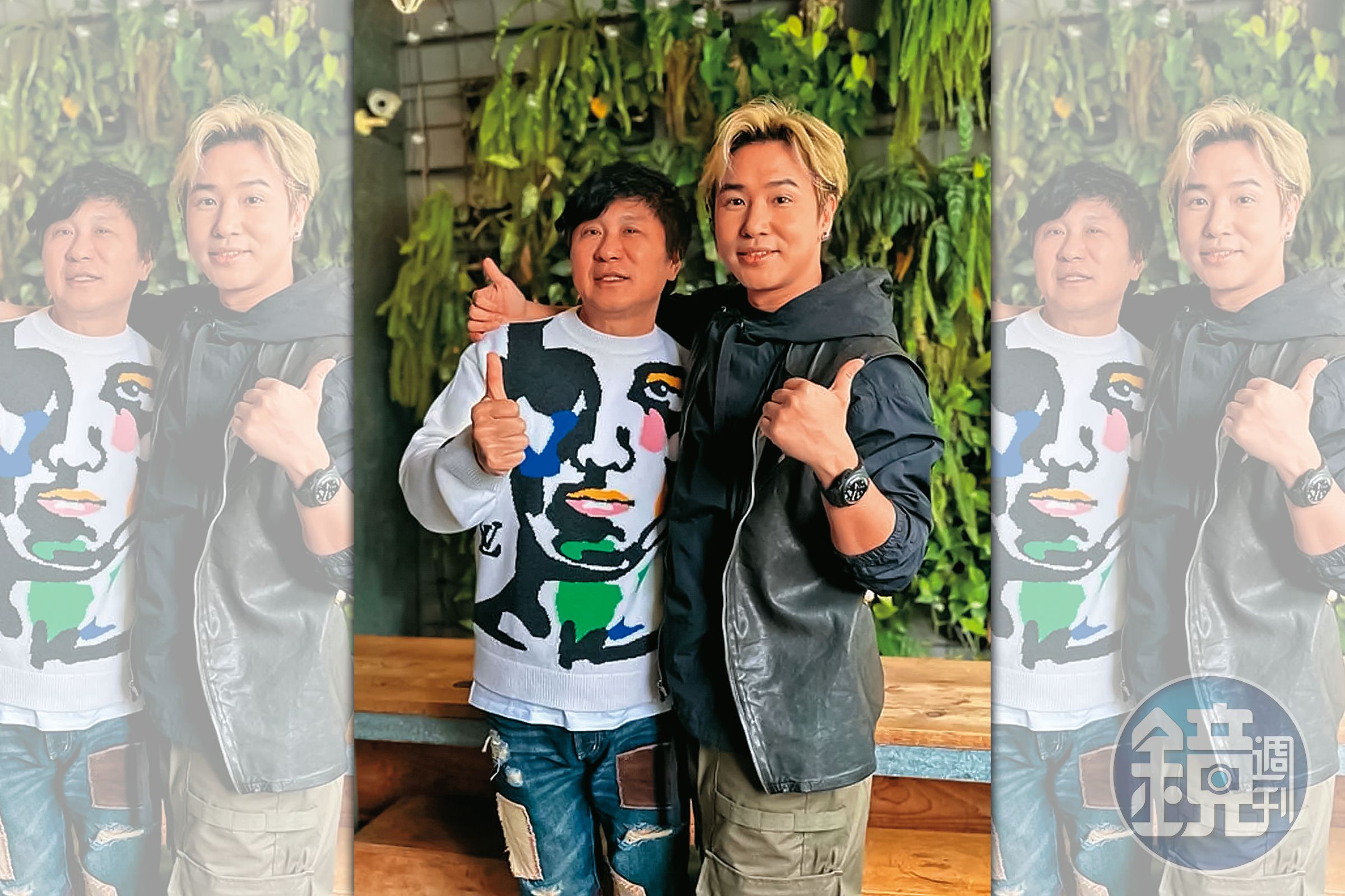 胡瓜（左）、歐弟（右）有望下月攜手主持民視週六晚間8點黃金時段綜藝新節目。