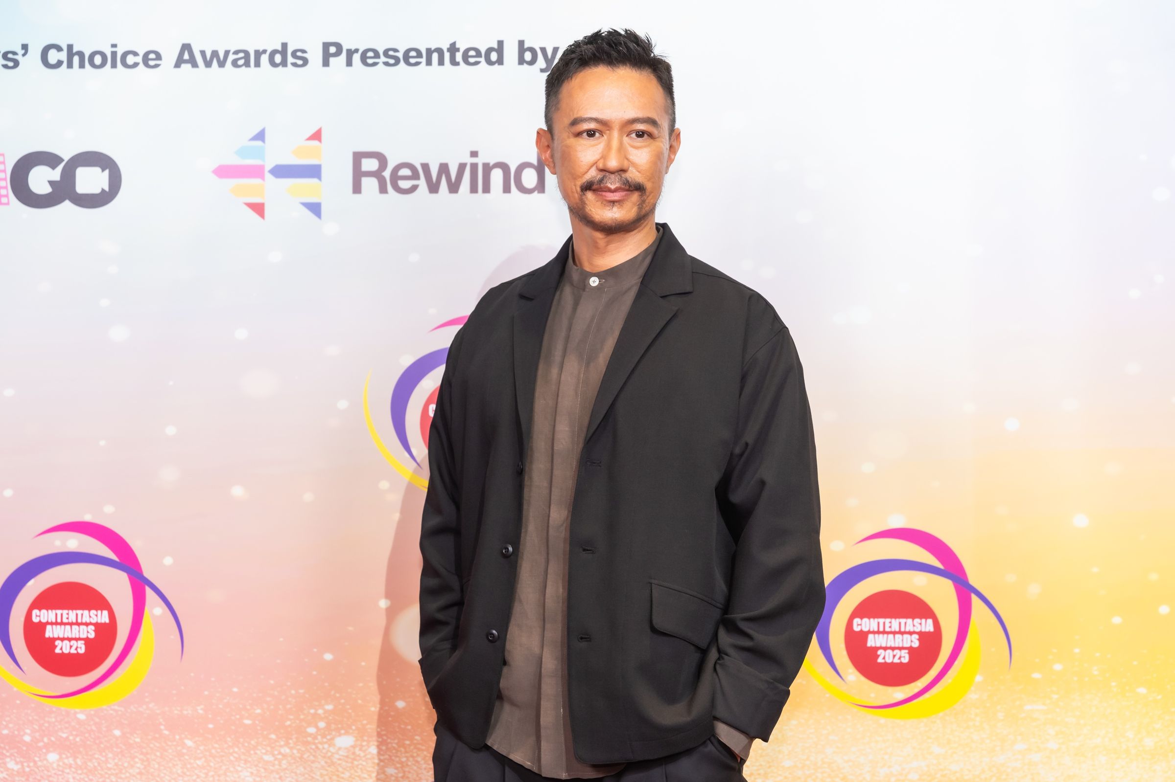 徐灝翔入行30多年首次入圍獎項就拿下最佳男配角金獎。( ContentAsia Awards 照片提供)