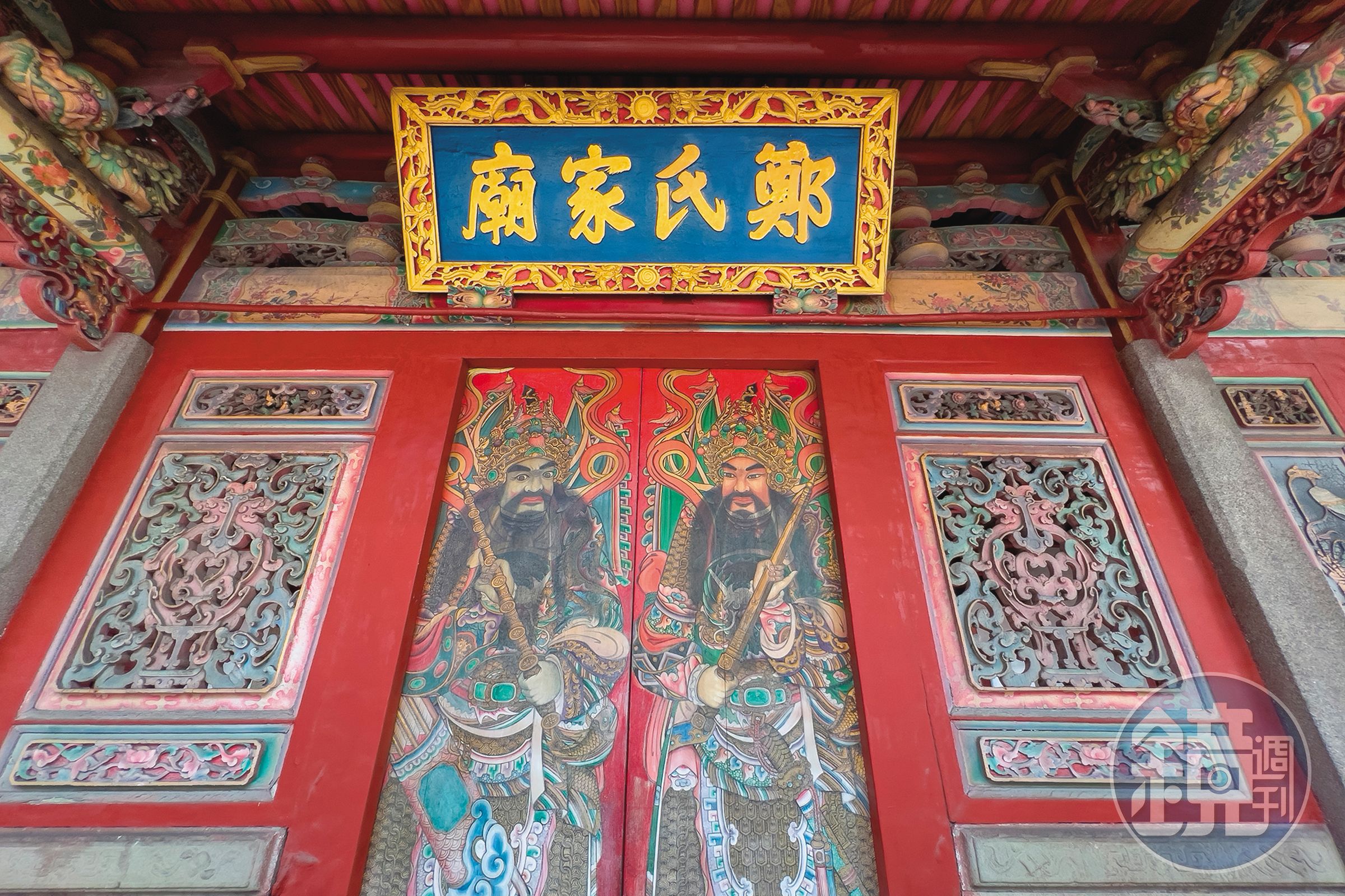 鄭氏家廟建築優雅,富有傳統藝術美感。