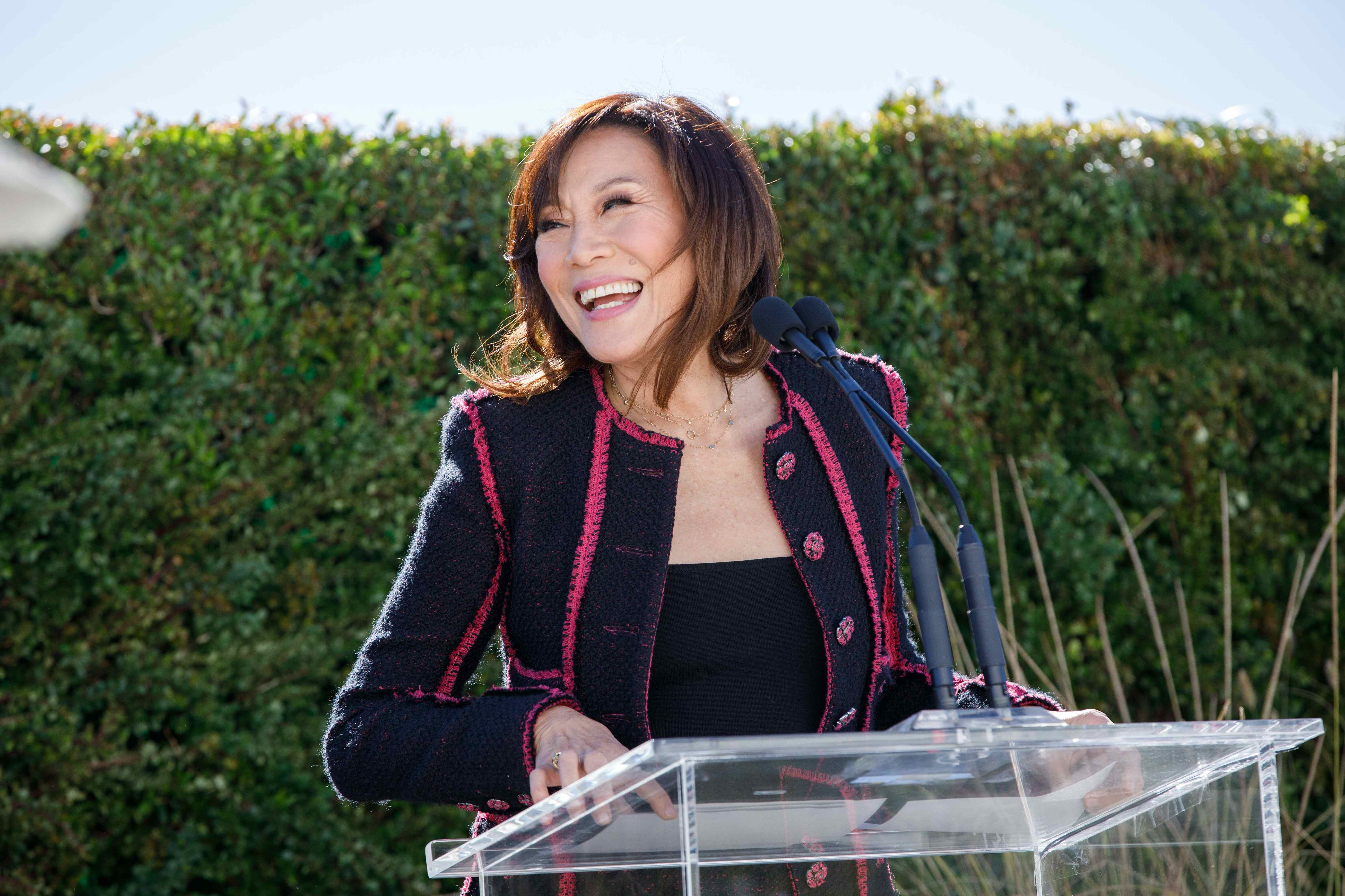 以《無盡的控訴》獲金球獎的監製楊燕子（Janet Yang）將出席2025 TCFF「FORUM 國際論壇」。（文策院提供）