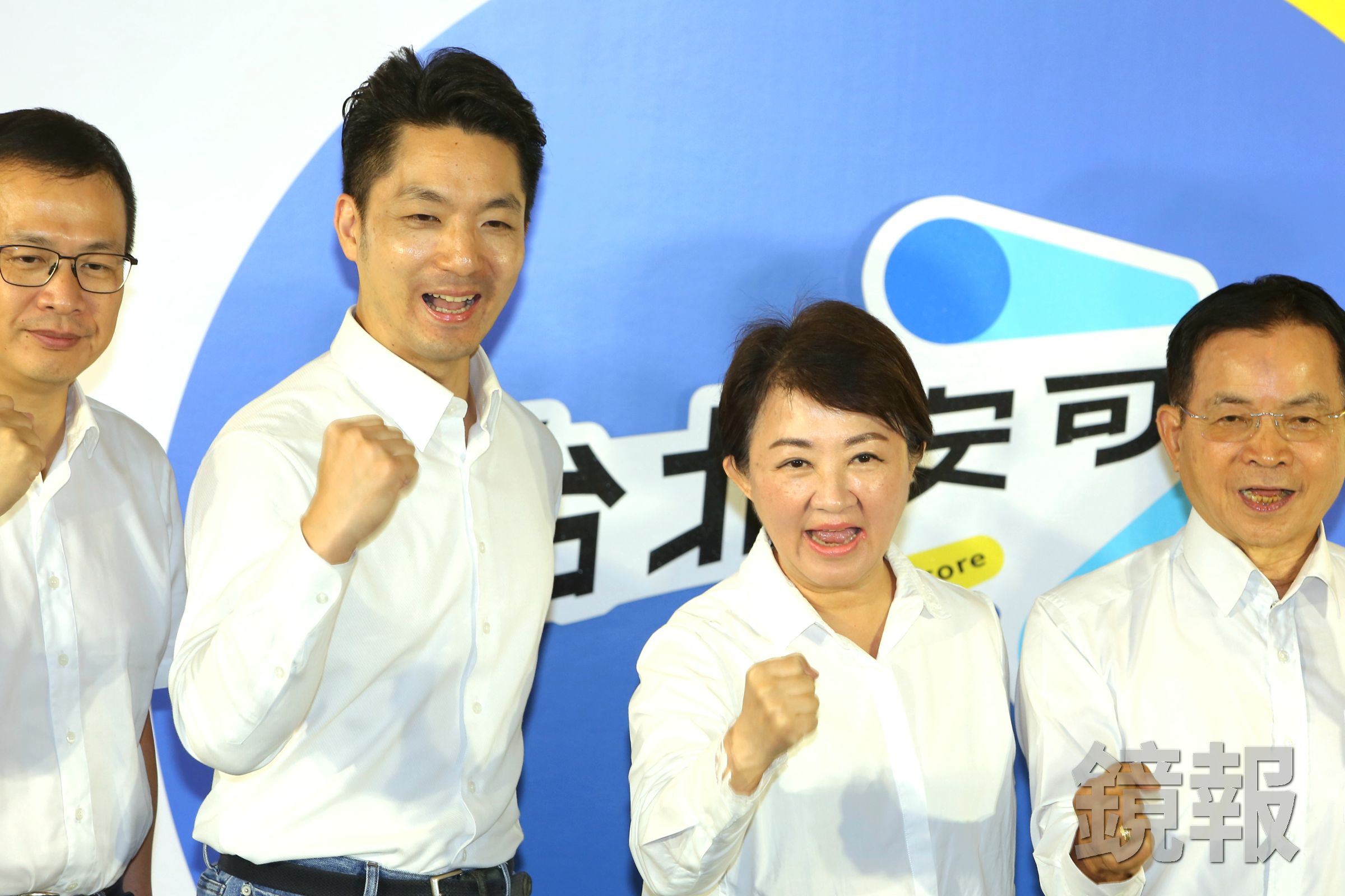 蔣萬安的民調被沈伯洋超車，但若依TVBS民調的政黨傾向調查進行加權，蔣萬安仍可能領先。（鏡報姜永年 ）