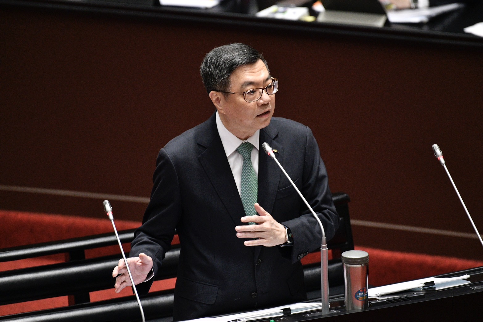 卓榮泰回應邱泰源爆料賴清德打電話罵彭啟明一事。（本刊資料照）