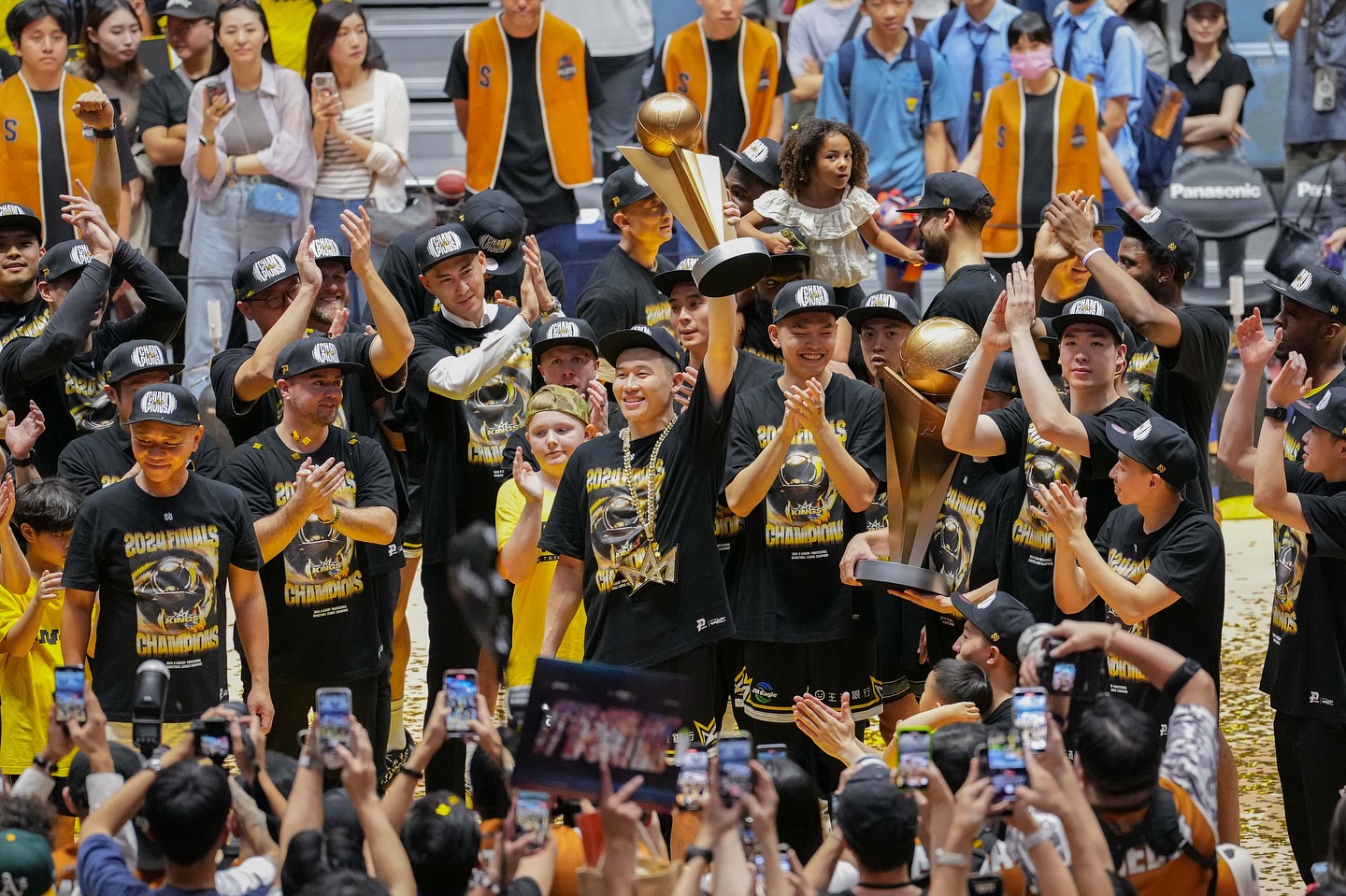 PLG新北國王日前奪下總冠軍。(翻攝P.LEAGUE+臉書)