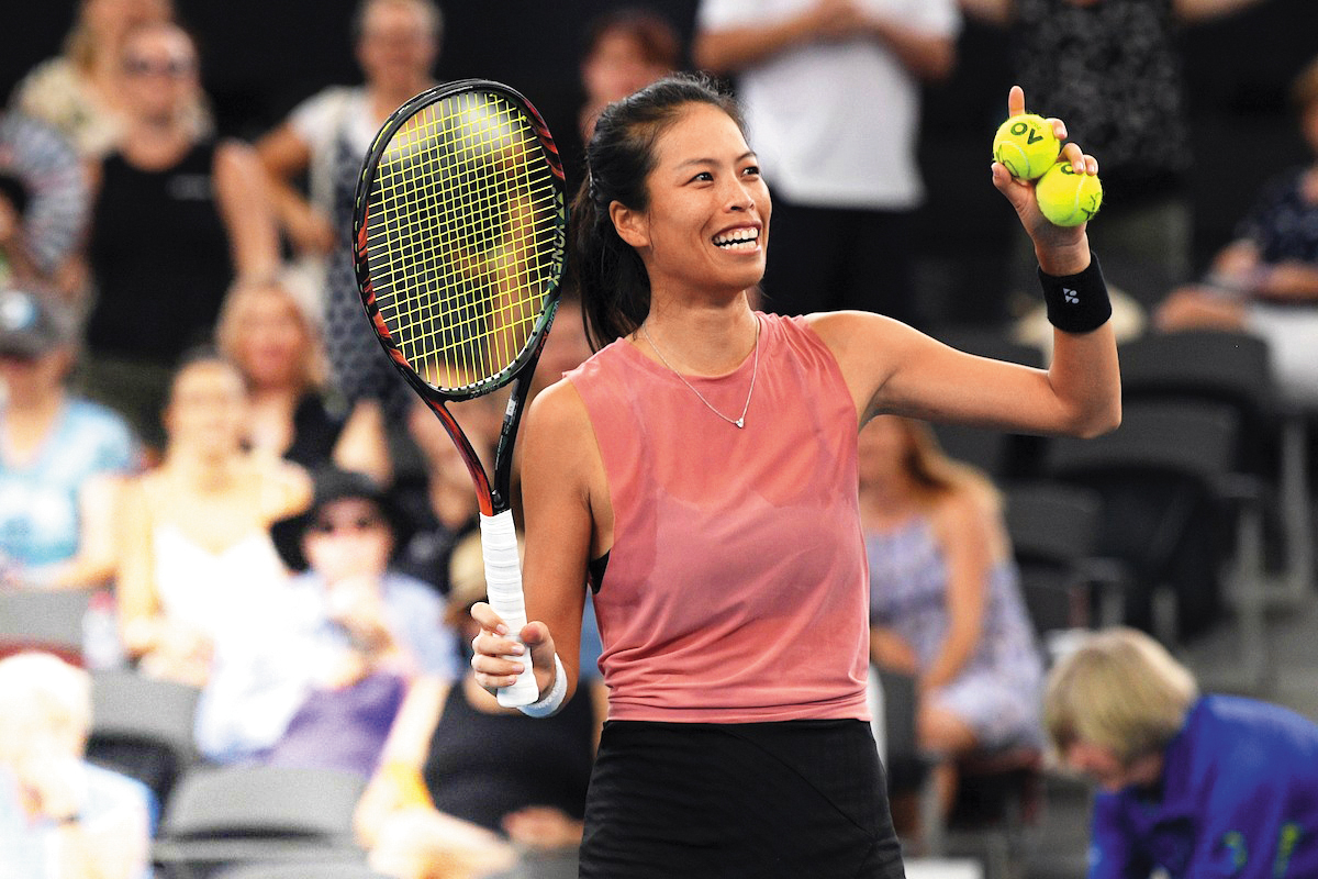 傷後復出一度重返雙打世界第一的謝淑薇（圖），攜手曹家宜迎戰巴黎奧運。（翻攝謝淑薇臉書）