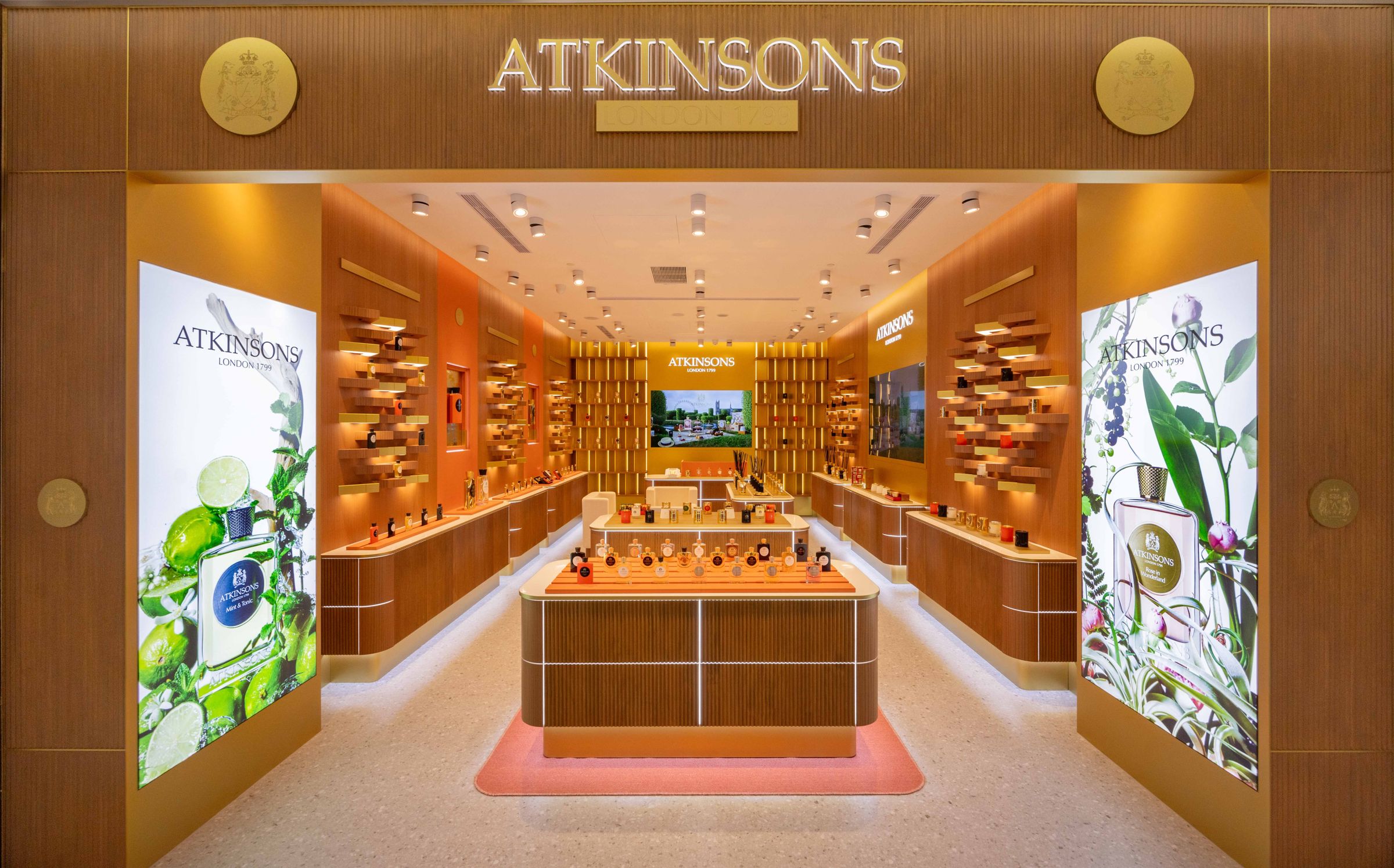 ATKINSONS阿特金森全球首間旗艦店位於台北信義遠東百貨A13二樓。