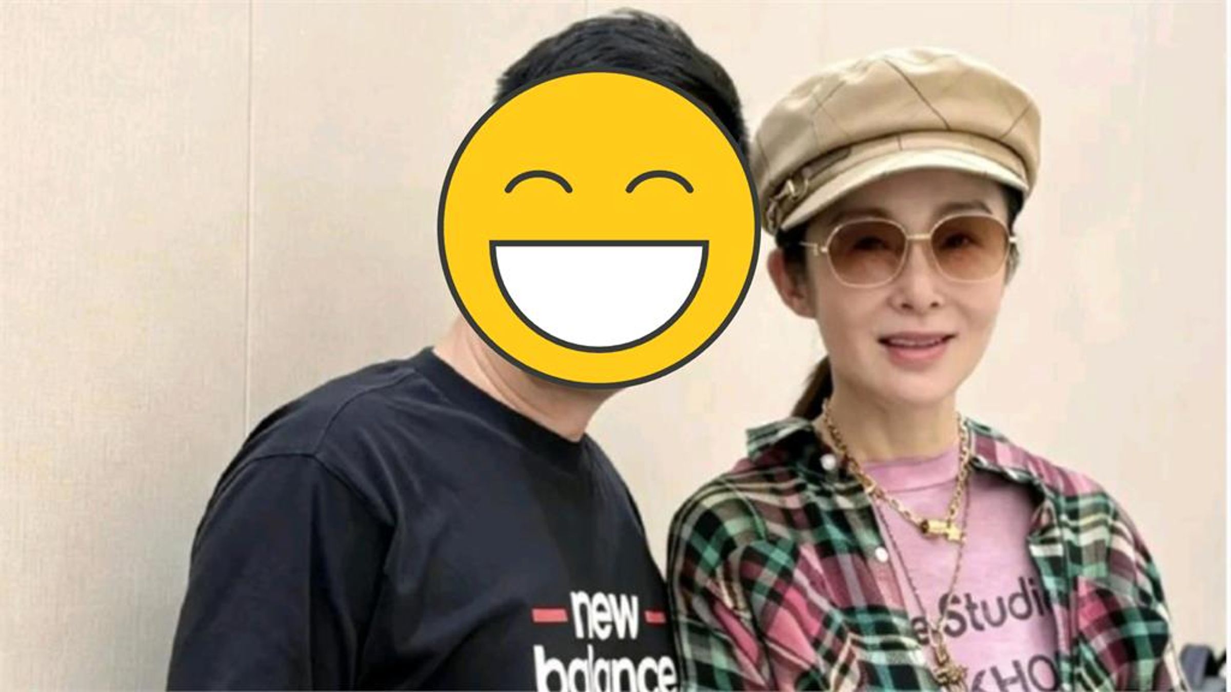  粉絲野生捕獲張敏。（翻攝自微博 ）
