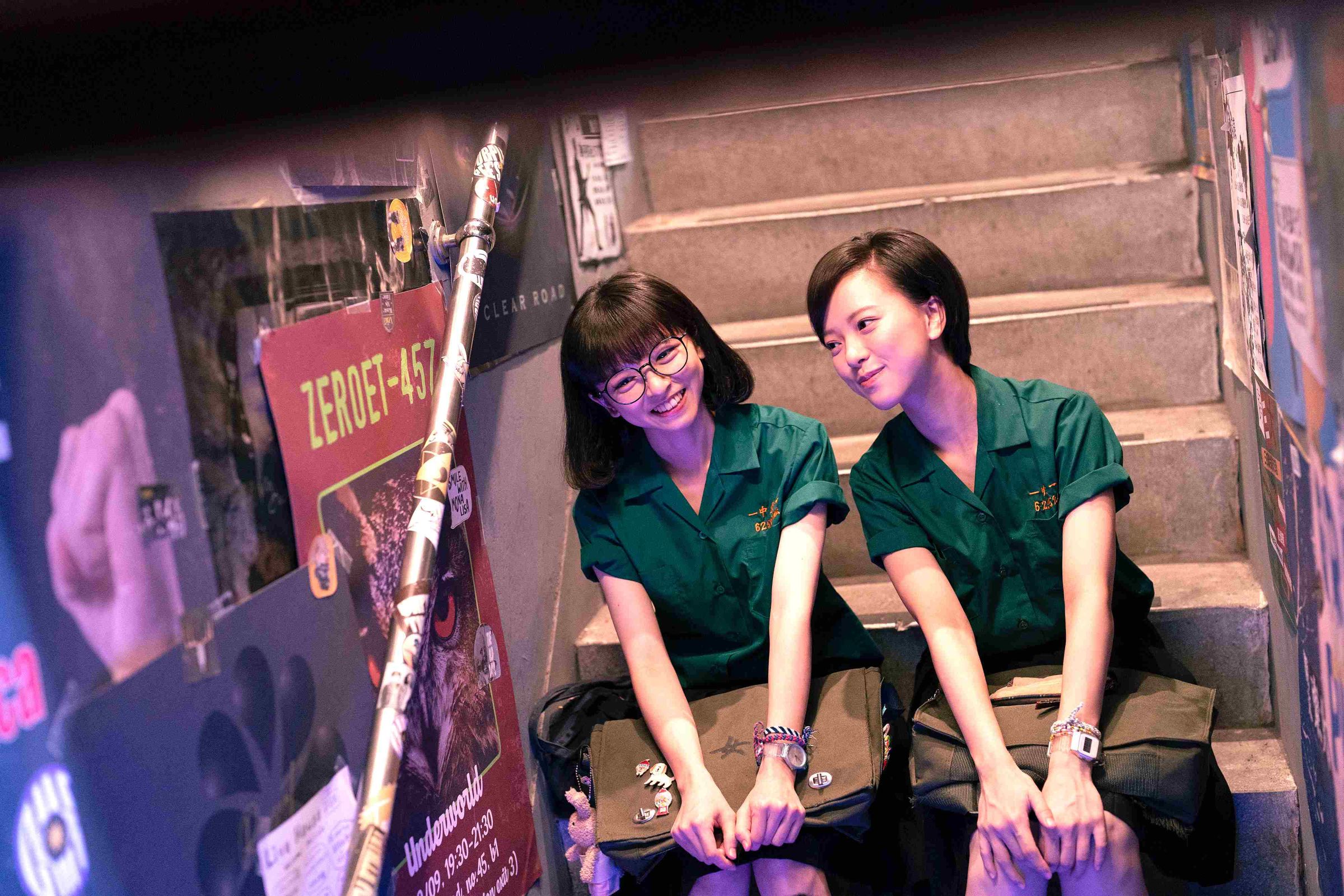 《夜校女生》2位女主角陳姸霏、項婕如和配角季芹，早在他寫劇本時就已心有所屬，也獲得投資方認同。（海鵬提供）
