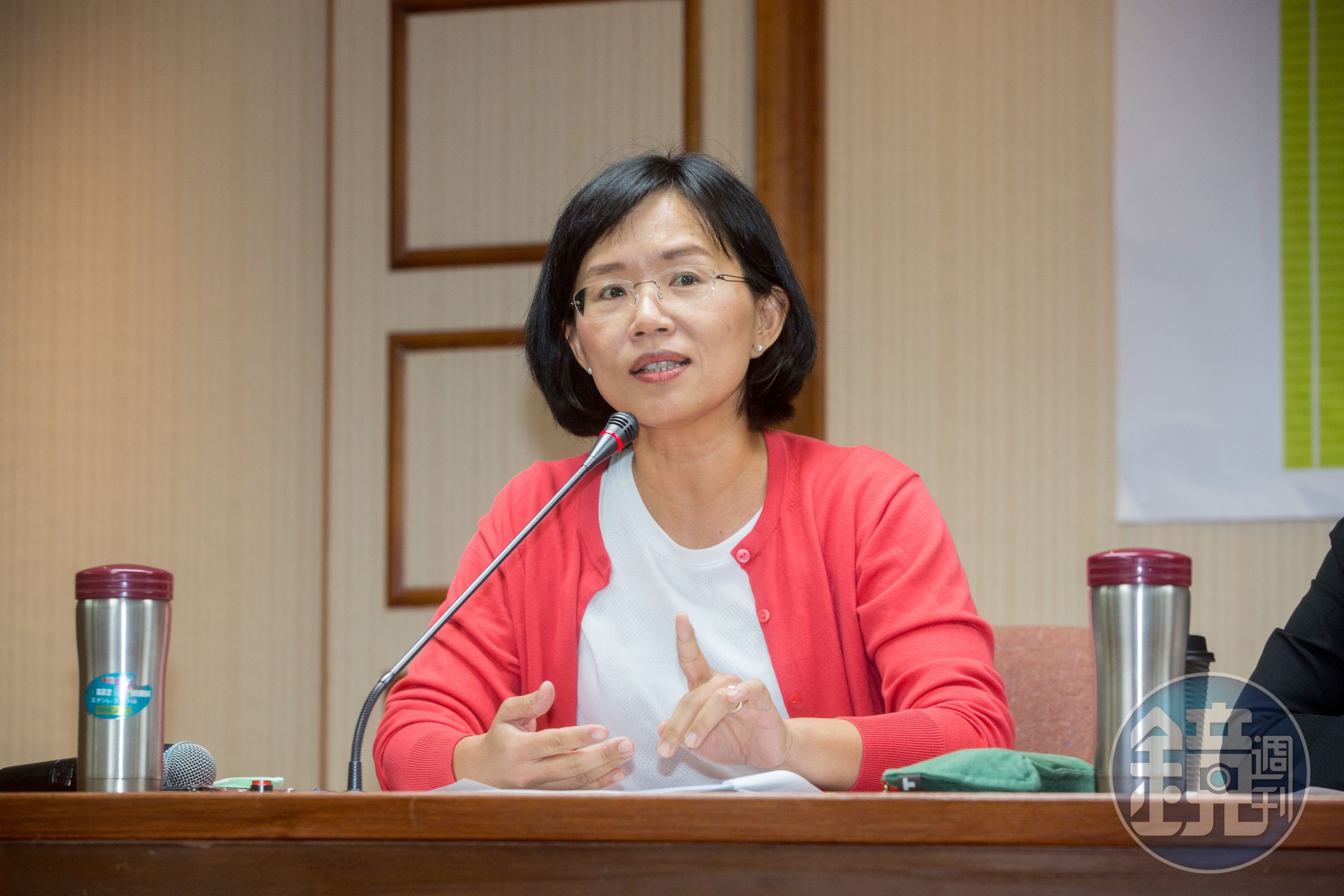蘇巧慧自行宣布當選立委,成功挑戰三連霸。(本刊資料照)