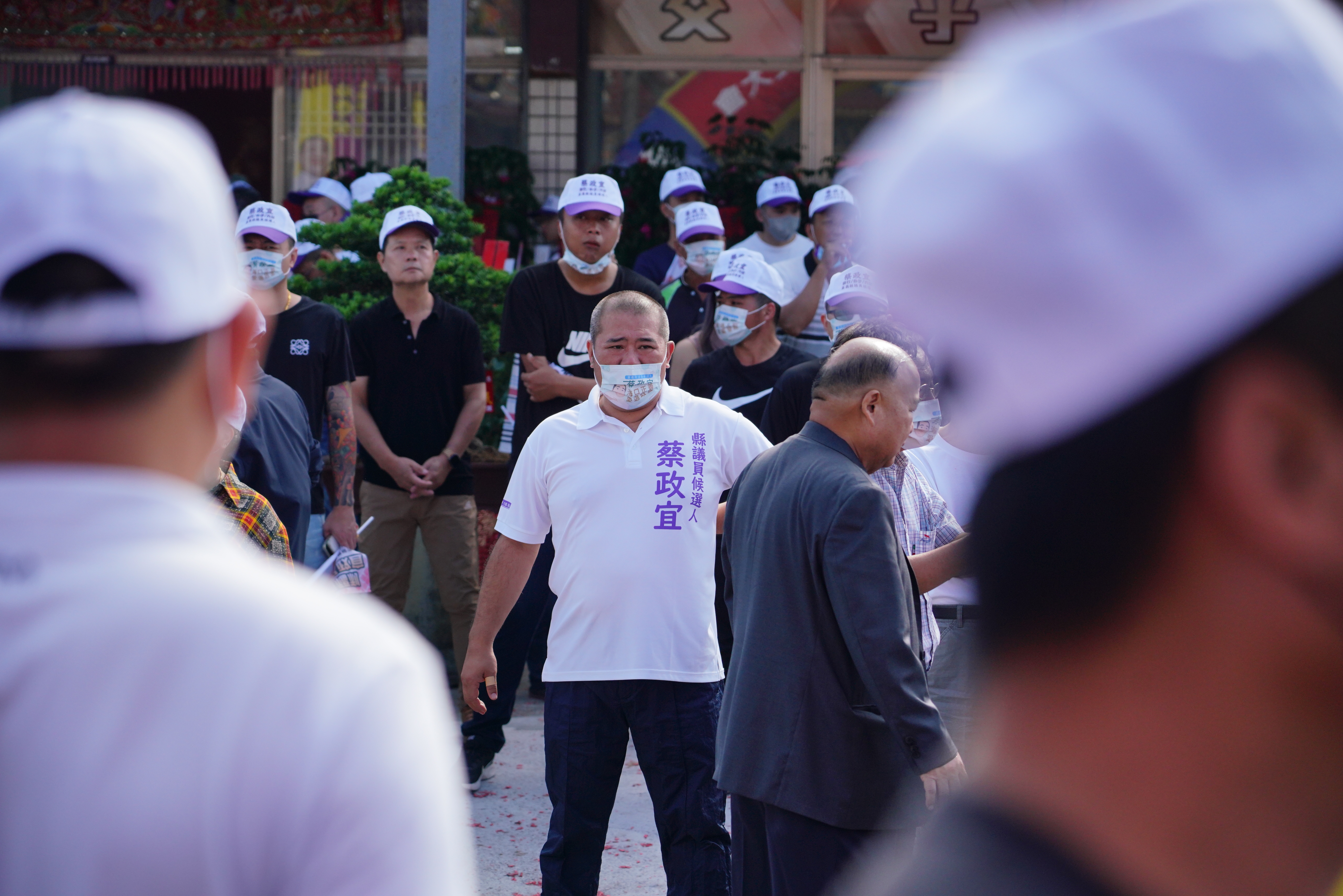 「雨刷」蔡政宜2022年參加選嘉義縣議員並高票當選，當時即引發不少職棒球迷不滿。（本刊資料照）