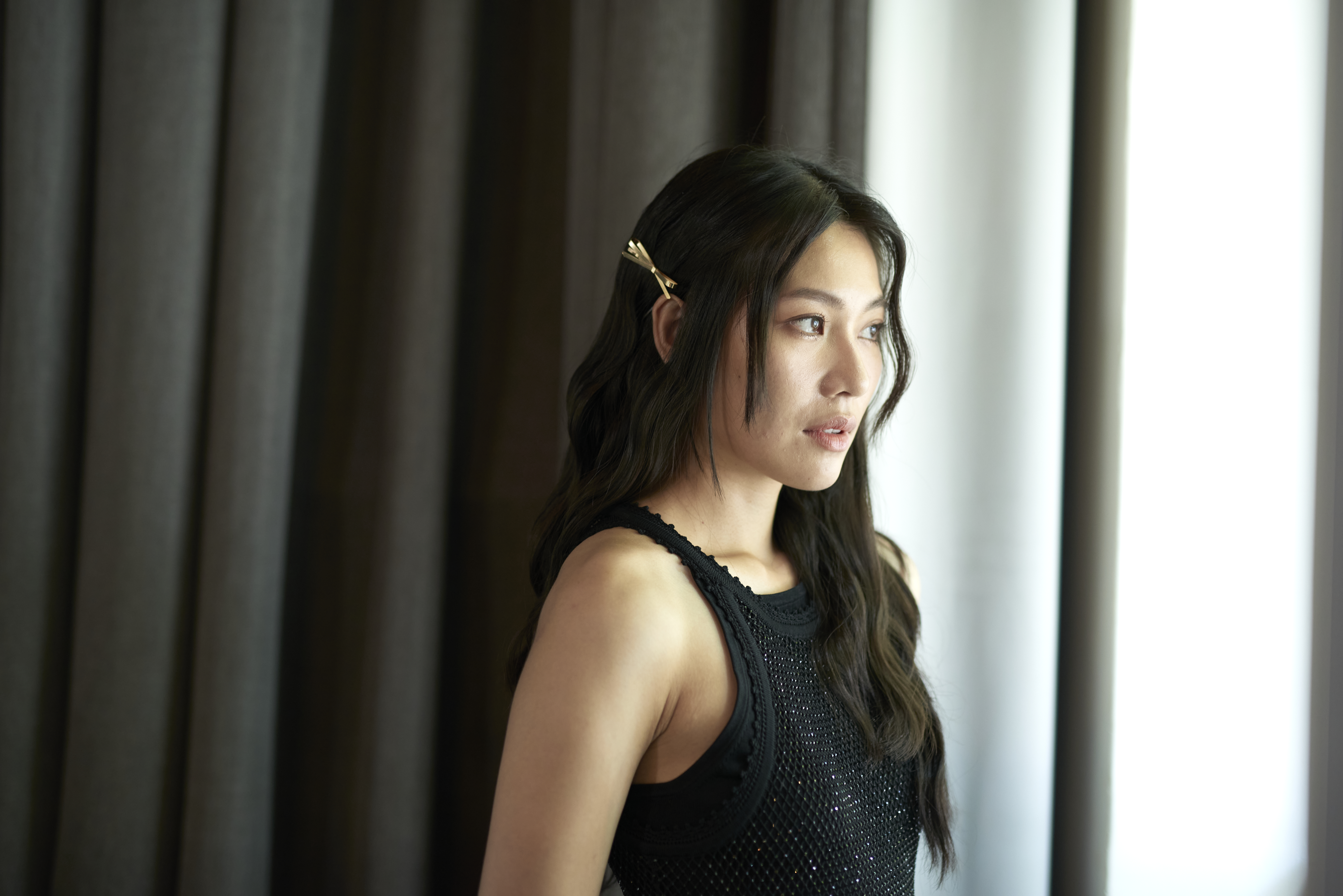 原本梁湘華的角色已定了演員，但對方最後無法演出，她很幸運地接下這角色。