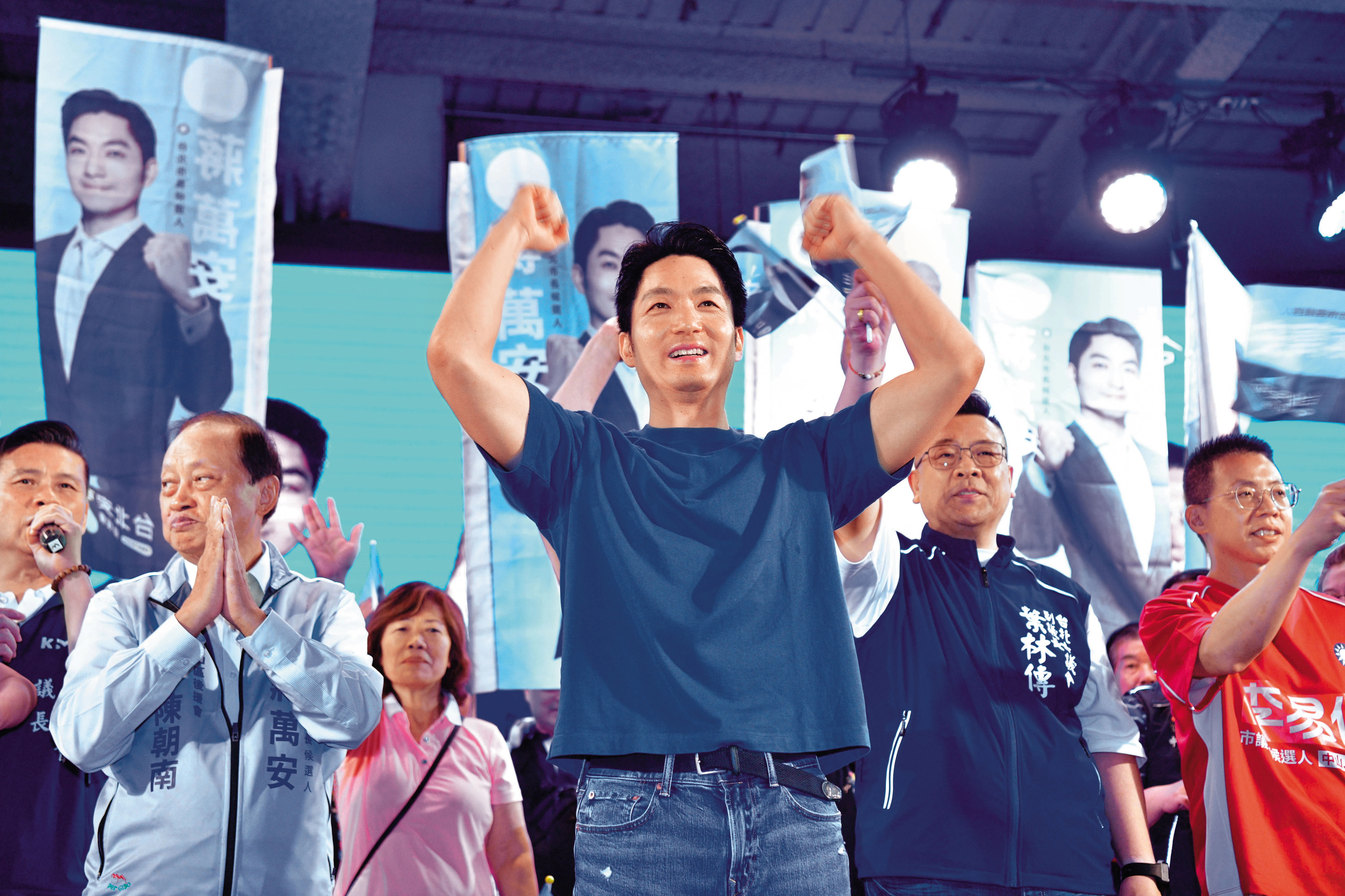 洋流掀雙北共伴／蔣萬安串聯北北基桃打團體戰　強攻市政拚重奪優勢