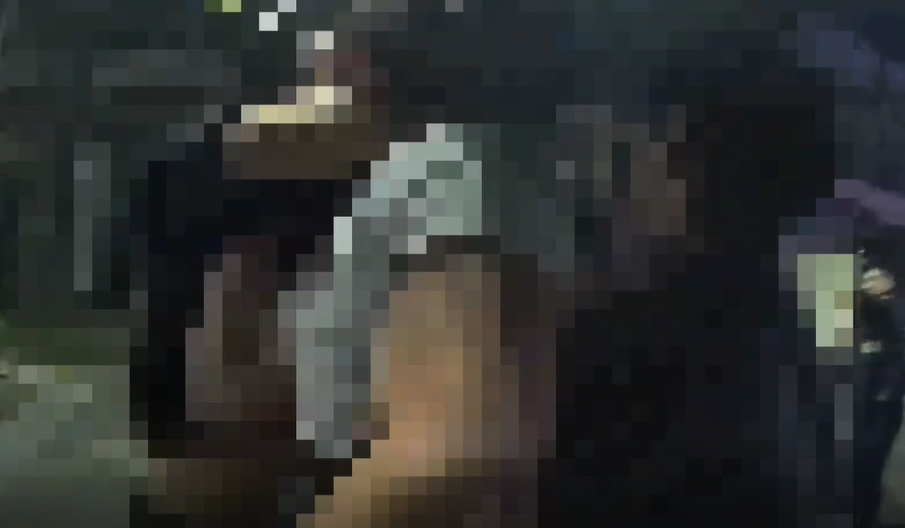 健身教練約女學生回家遭拒，當街失控打人。 （警方提供）