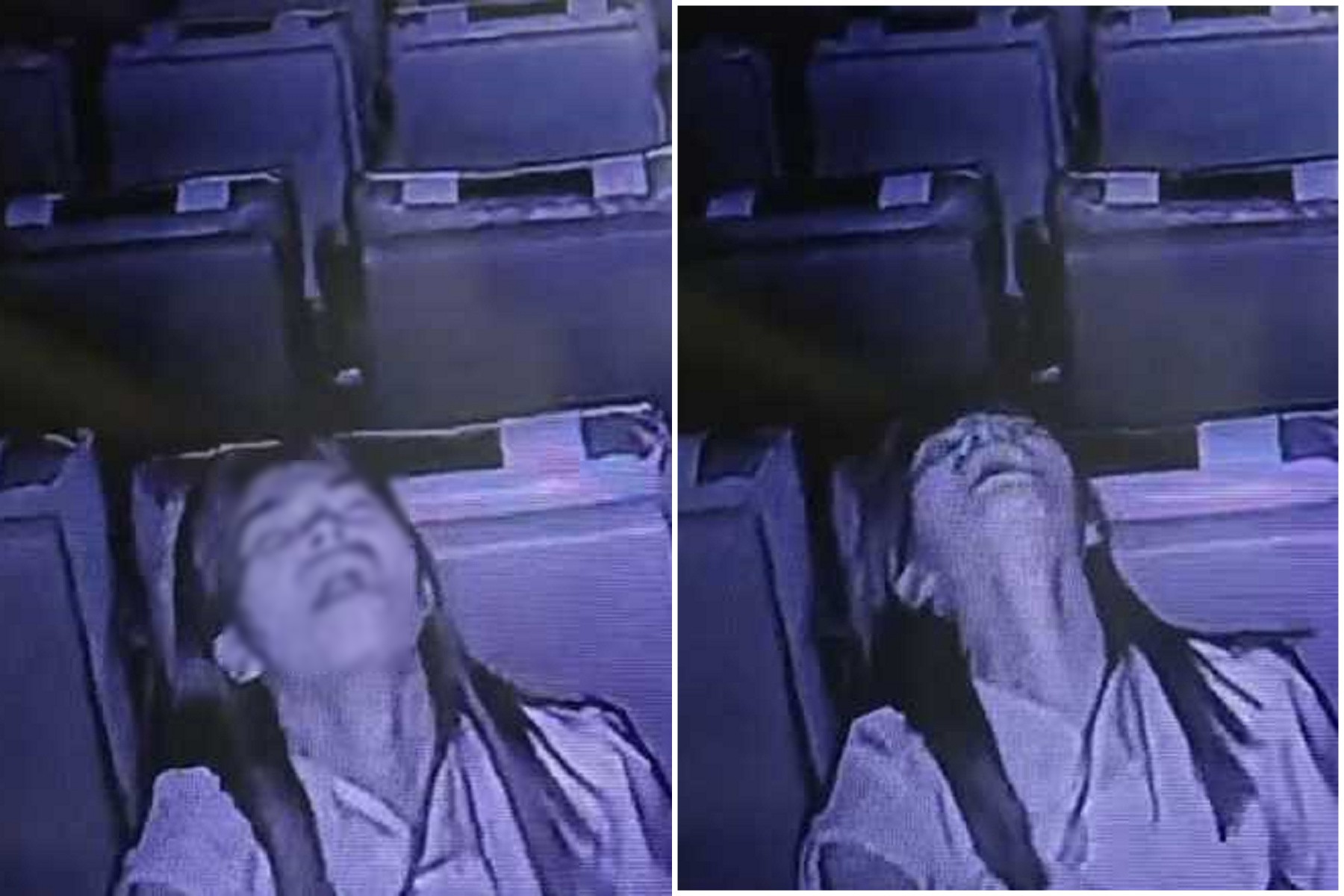 情侶把電影院當炮房，女主角表情絕了！完美演繹欲仙欲死。（翻自《黑料網》）