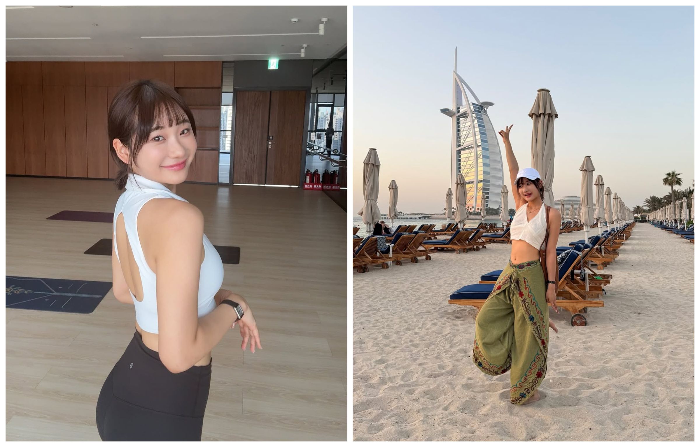 愛莉莎莎近年來在杜拜等地置產。（翻攝愛莉莎莎IG）