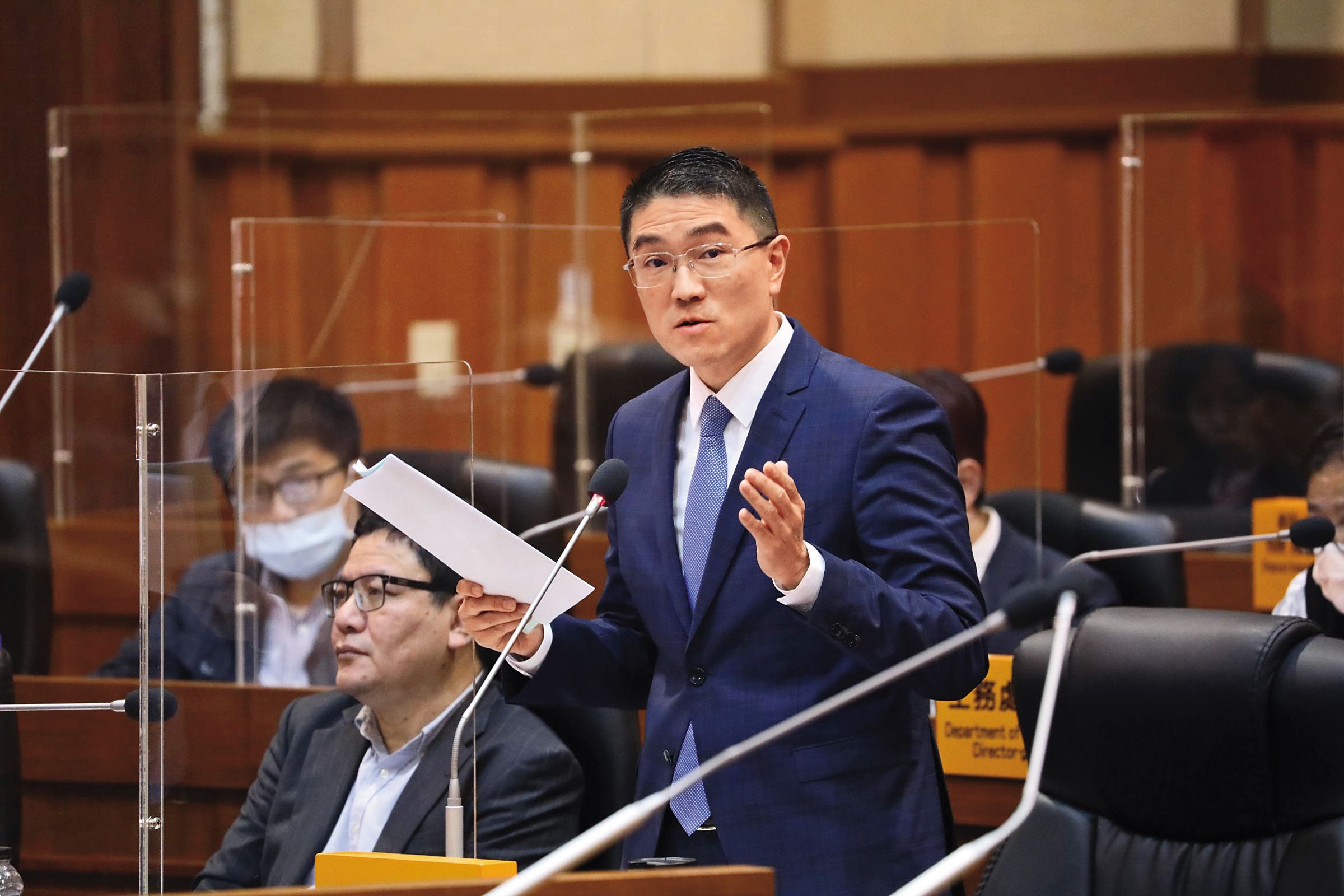 基隆傳出1例疑似漢他病毒個案，市長謝國樑今日上午將對外說明。（基隆市政府提供）