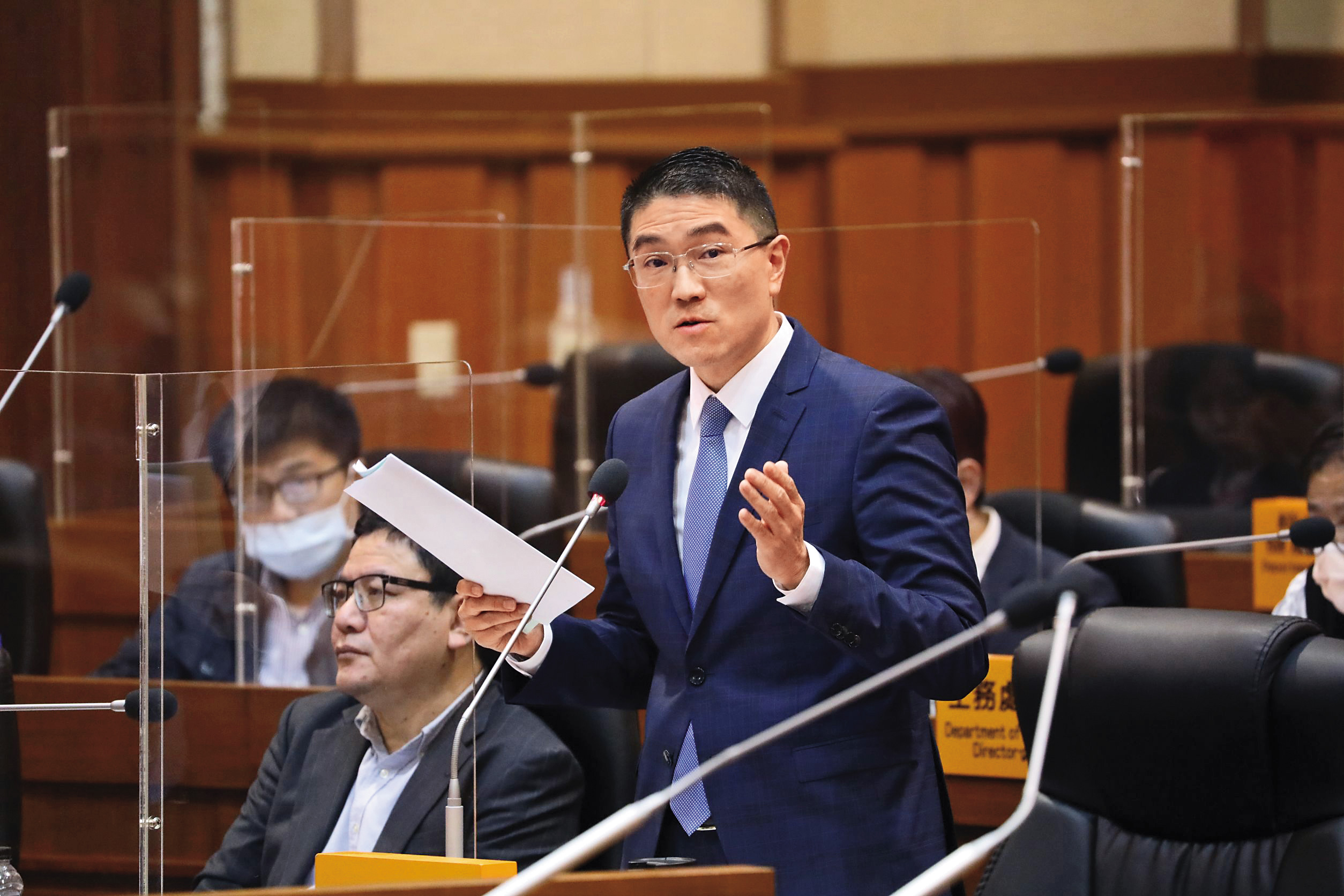 基隆傳出1例疑似漢他病毒個案,市長謝國樑今日上午將對外說明。(基隆市政府提供)