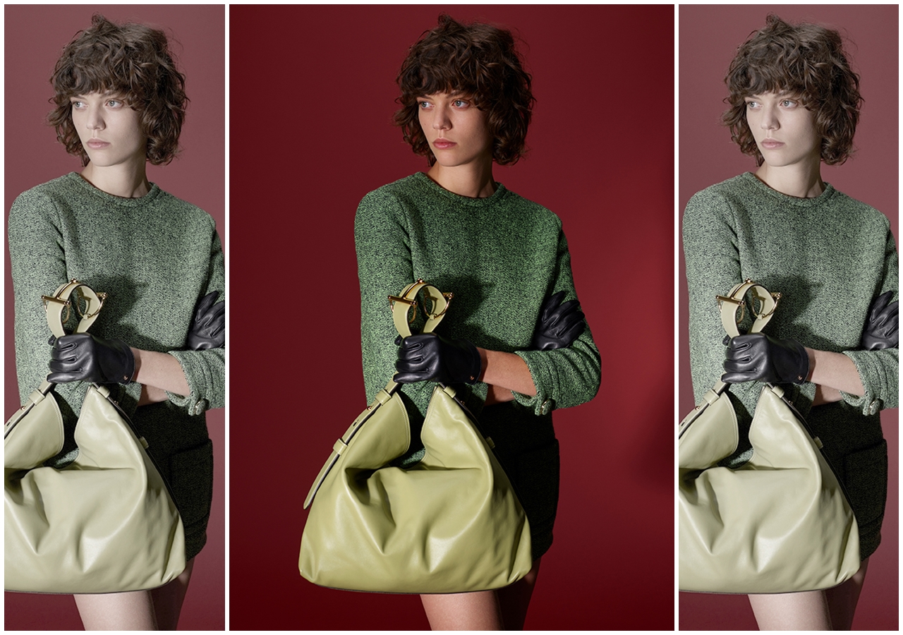 GUCCI今年秋冬推出全新包款Beatrix。（古馳提供）