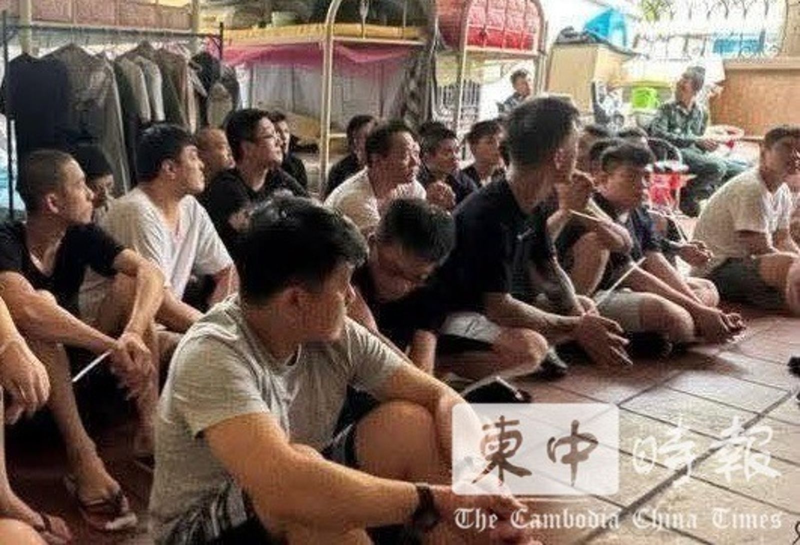 警方將依法對其實施驅逐出境。（翻自《柬中時報》）