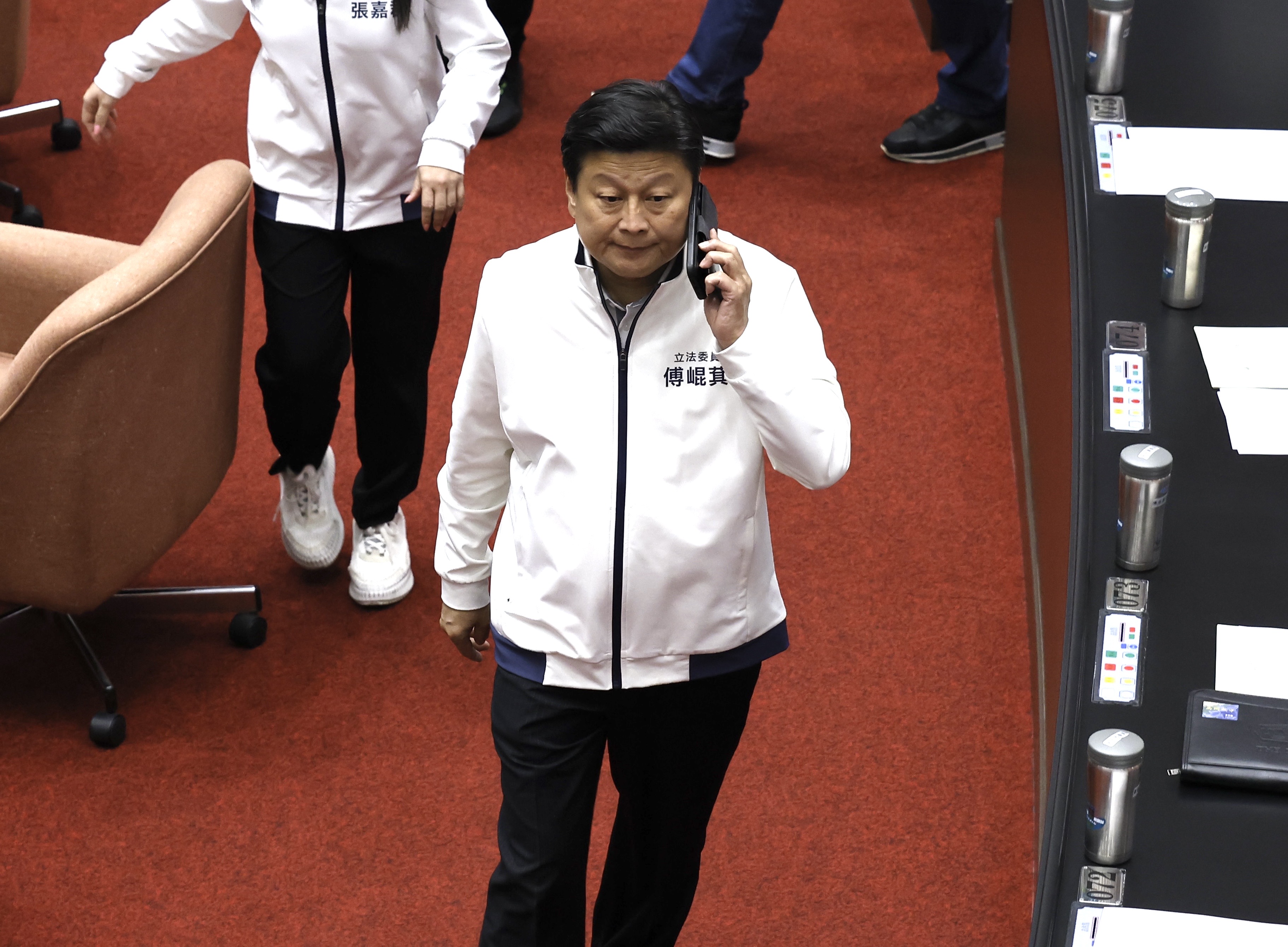 國民黨立院黨團總召傅崐萁。