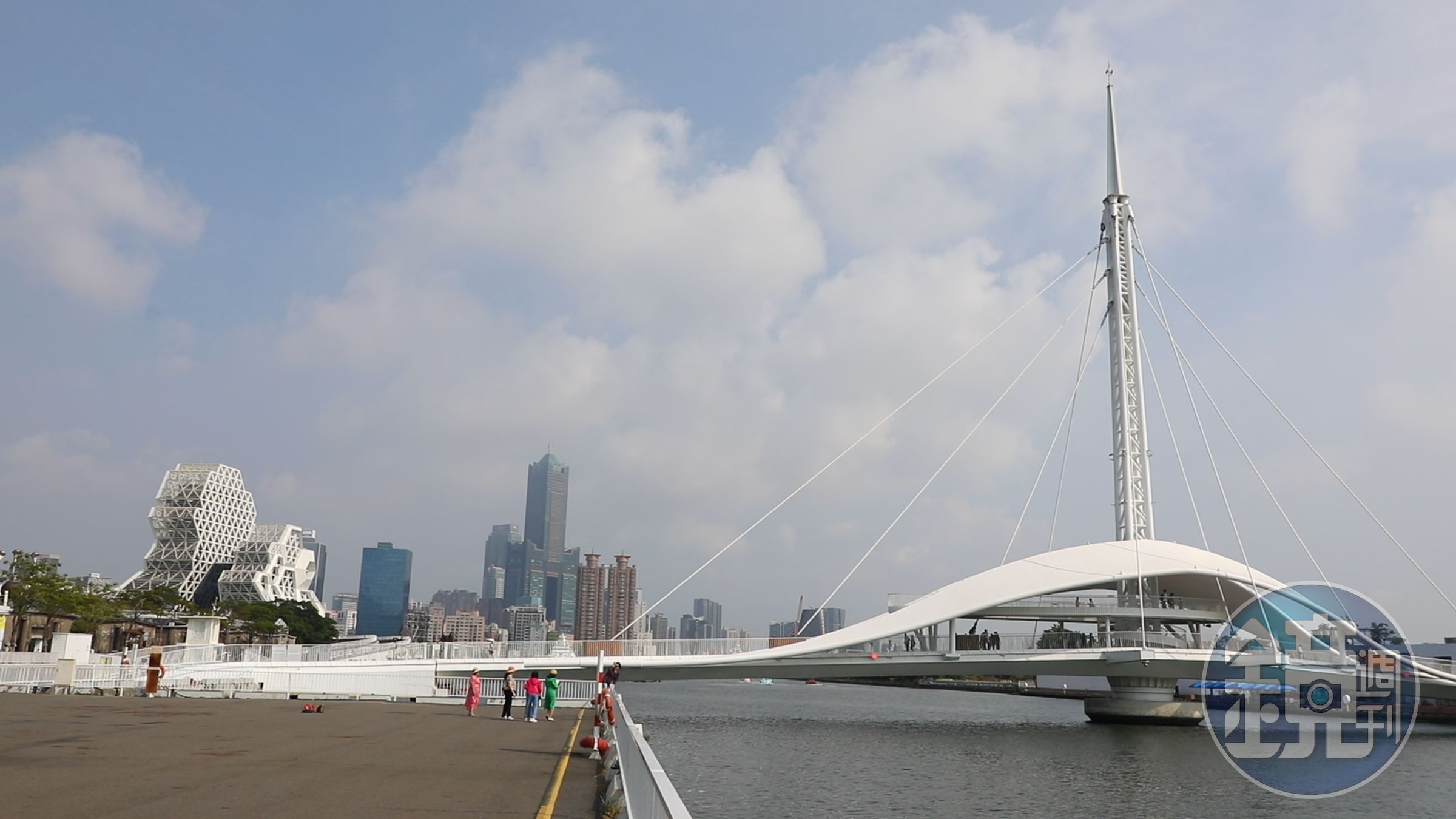 長110公尺的大港橋是亞洲最長的跨港旋轉橋。