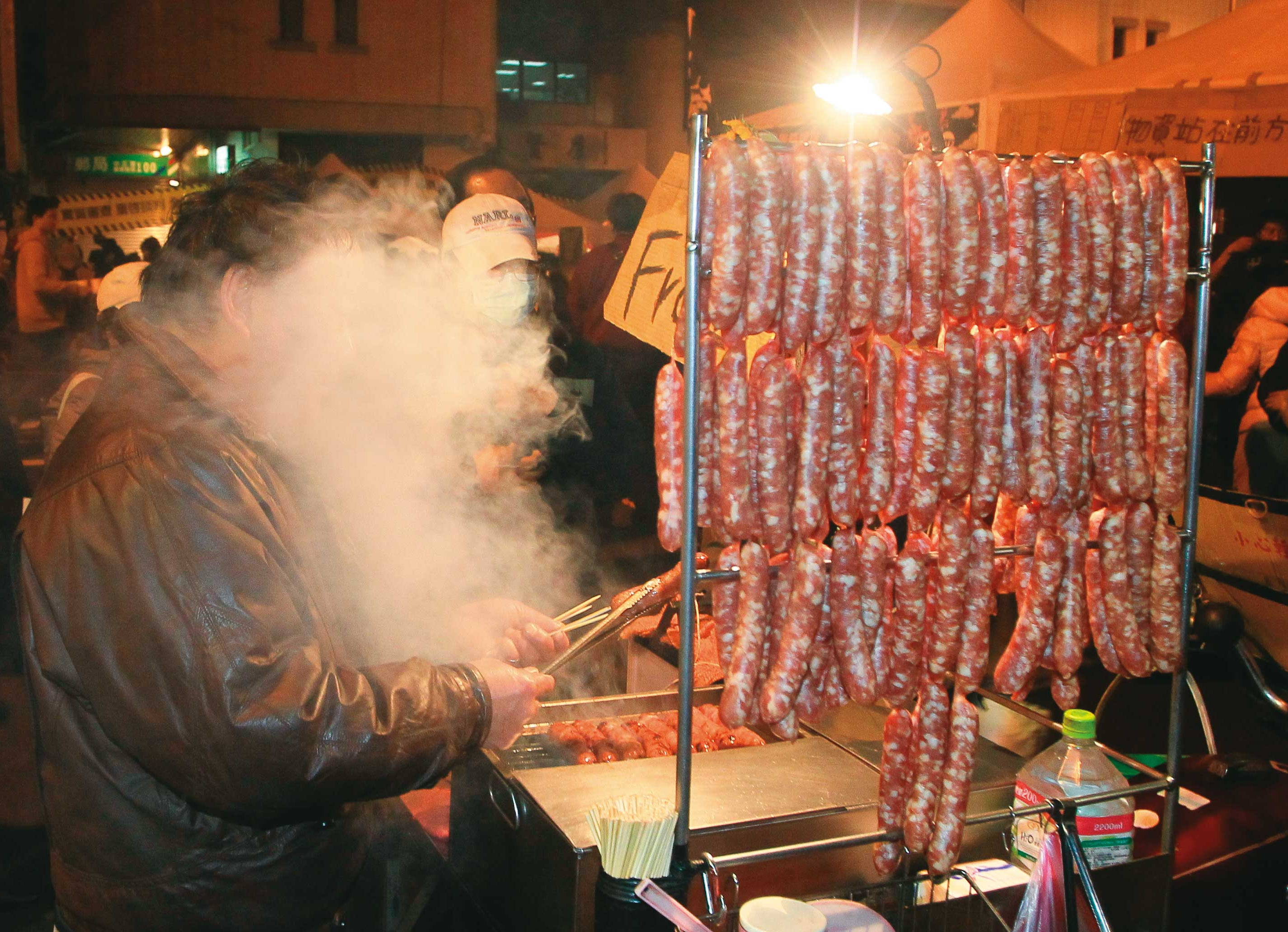 林來福殺的第一個人，是在賭場門口賣香腸的老闆。圖為示意圖，非案件當事人。