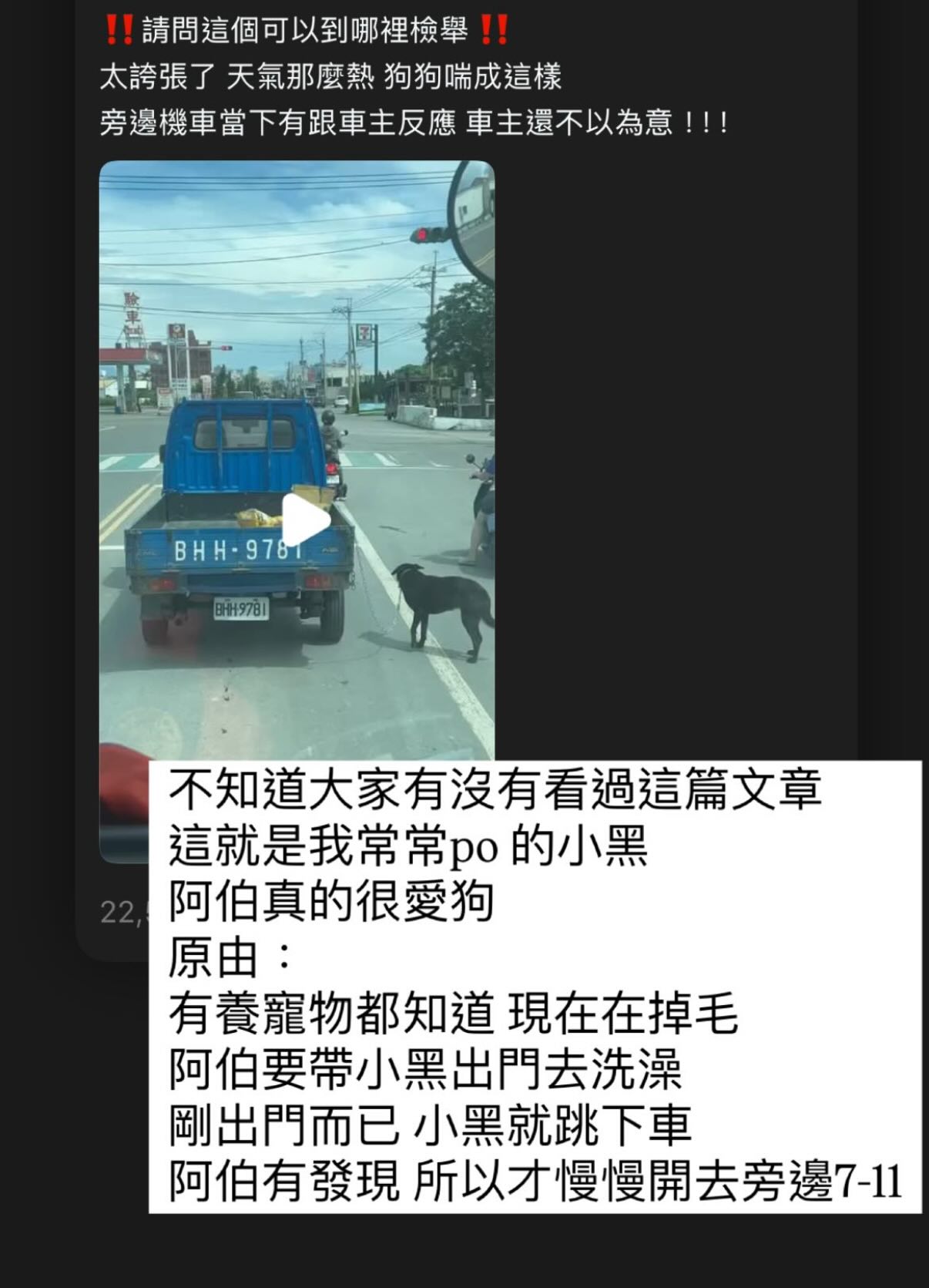 隨著事件在網路上發酵,有知情網友出面為飼主澄清。(翻攝自Threads @sabala36_coffee)