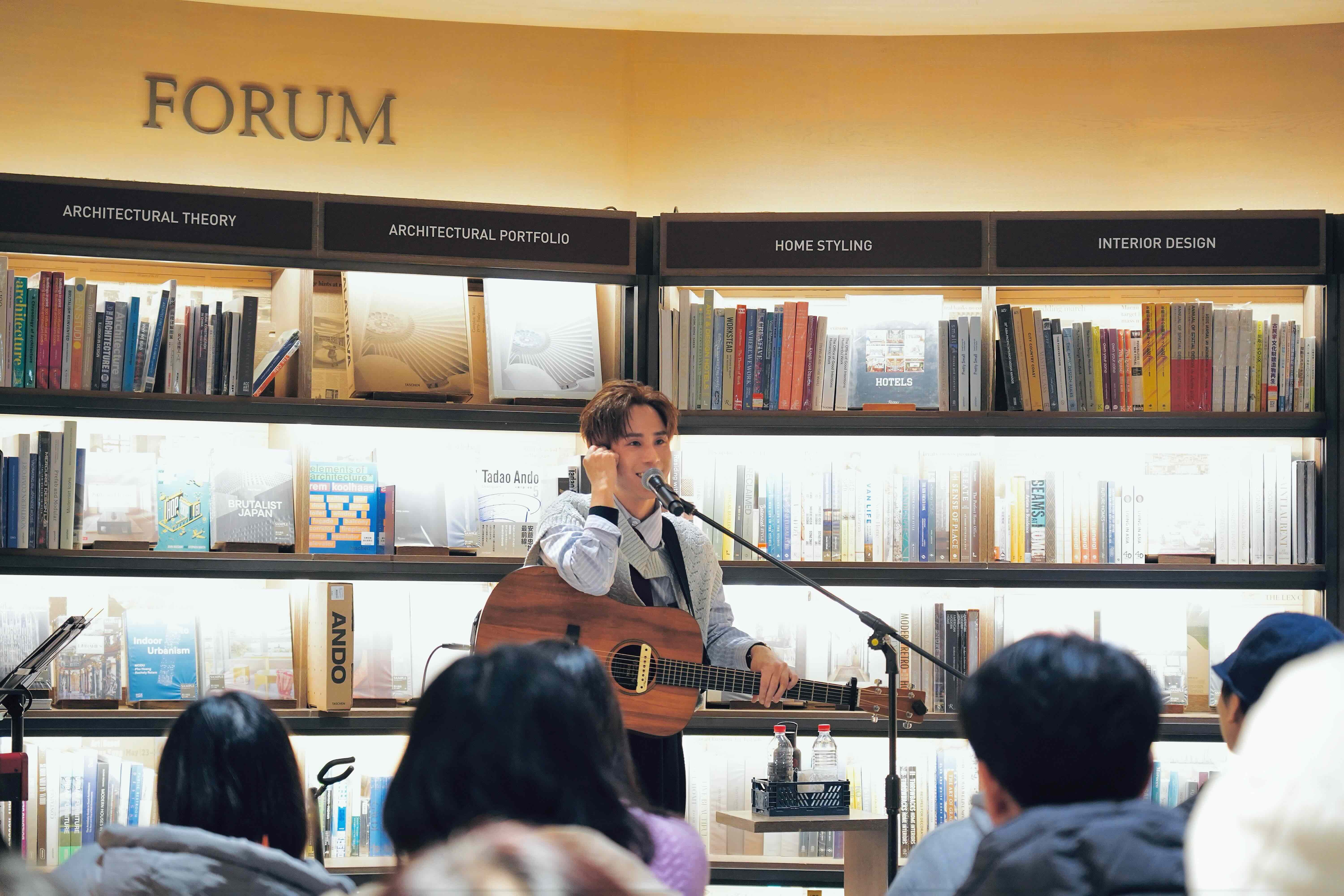 片山凉太1月19日將在台中誠品園道店舉行第二場音樂分享會（大元娛樂提供）