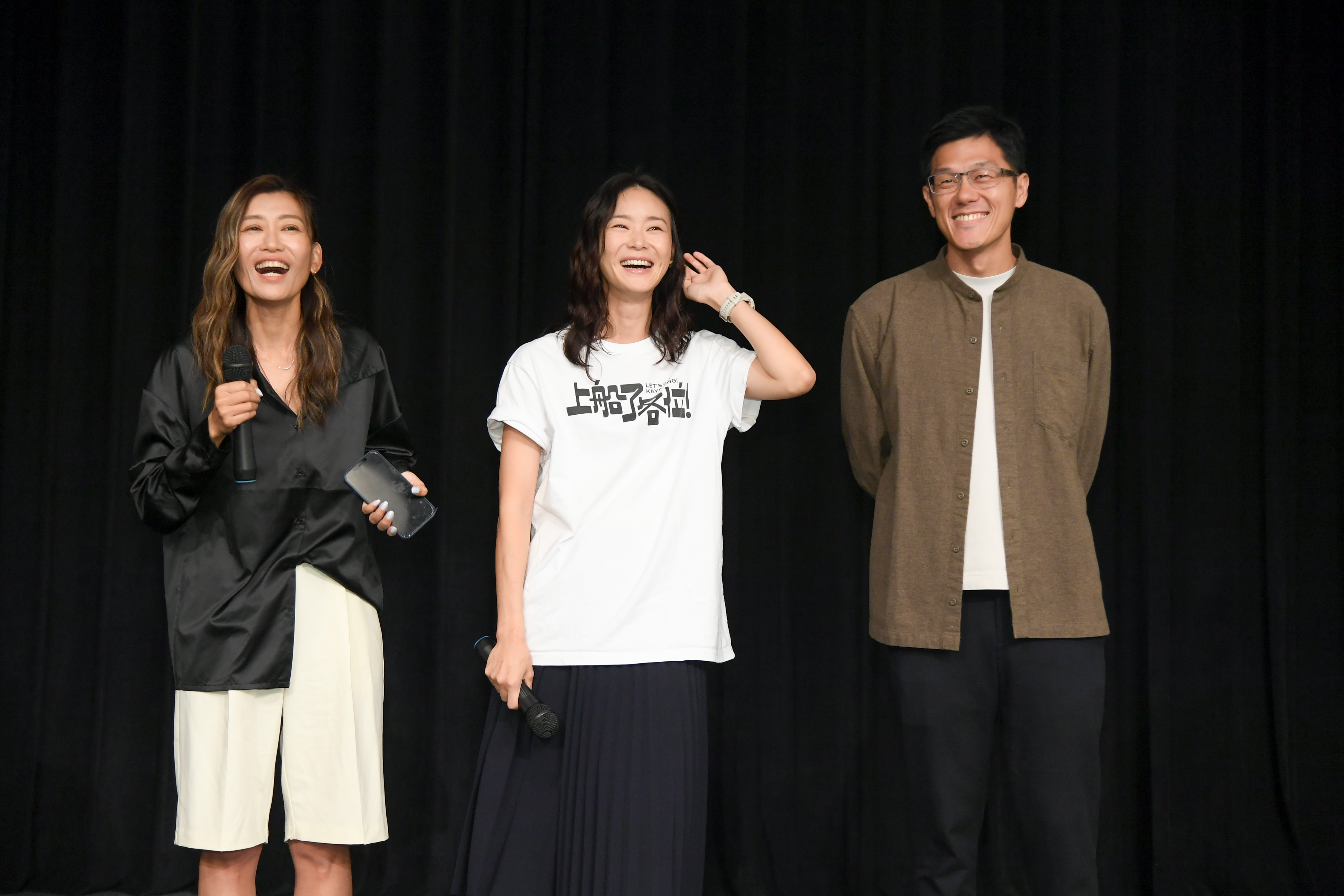 鍾瑶出席《上船了各位！》實境節目試片會。（華視提供）