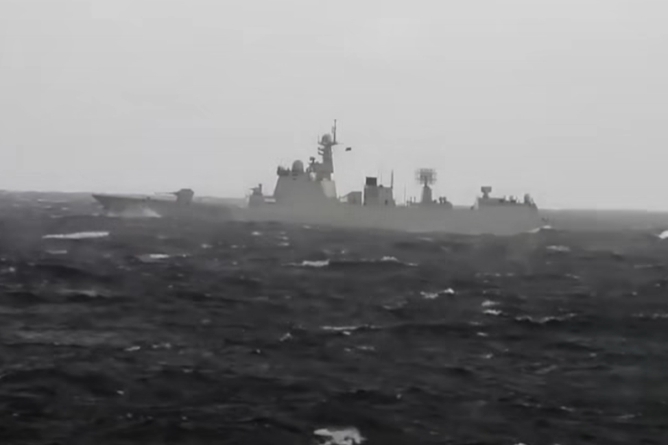 中國解放軍連日在台灣周邊海空域發動名為「正義使命-2025」的大規模聯合軍演。（翻攝自國防部發言人臉書）