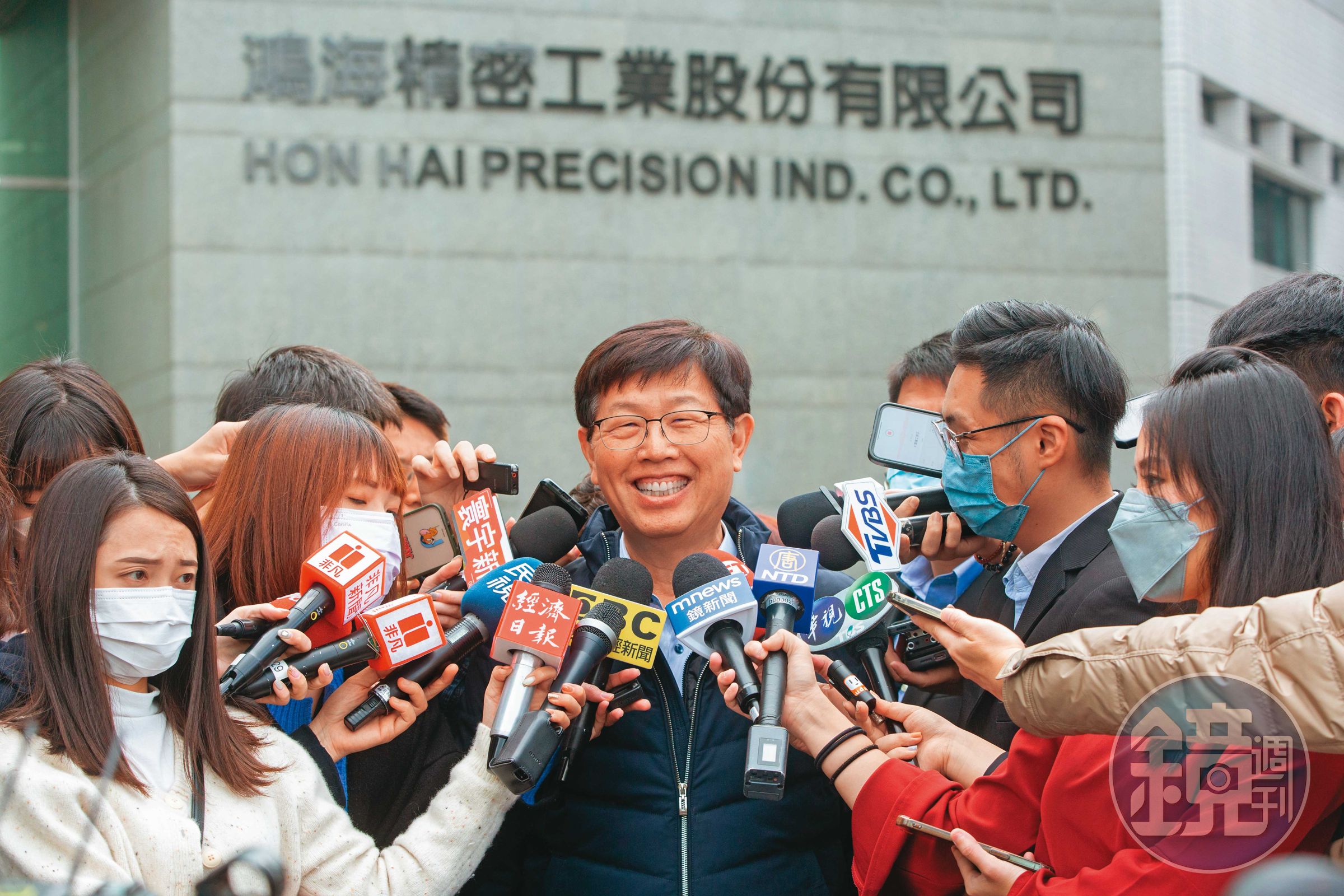 面對戴正吳提告鴻海的燙手山芋,站在公司治理角度,現任董事長劉揚偉(圖)很難處理。
