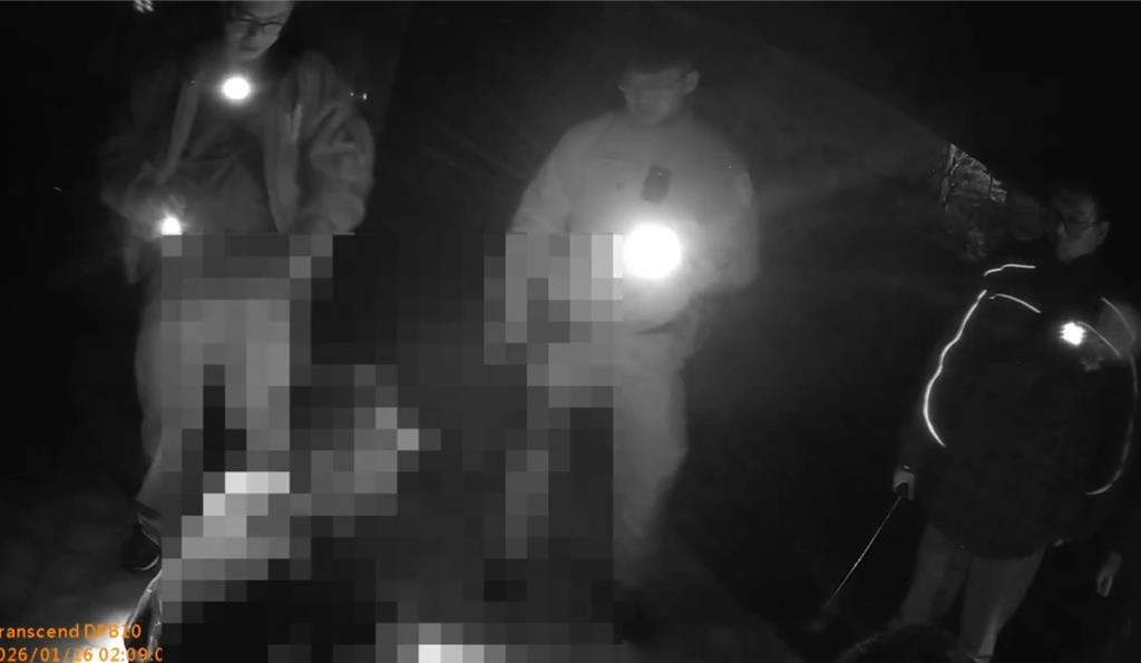 2名銀樓搶匪今日落網。（翻攝畫面）