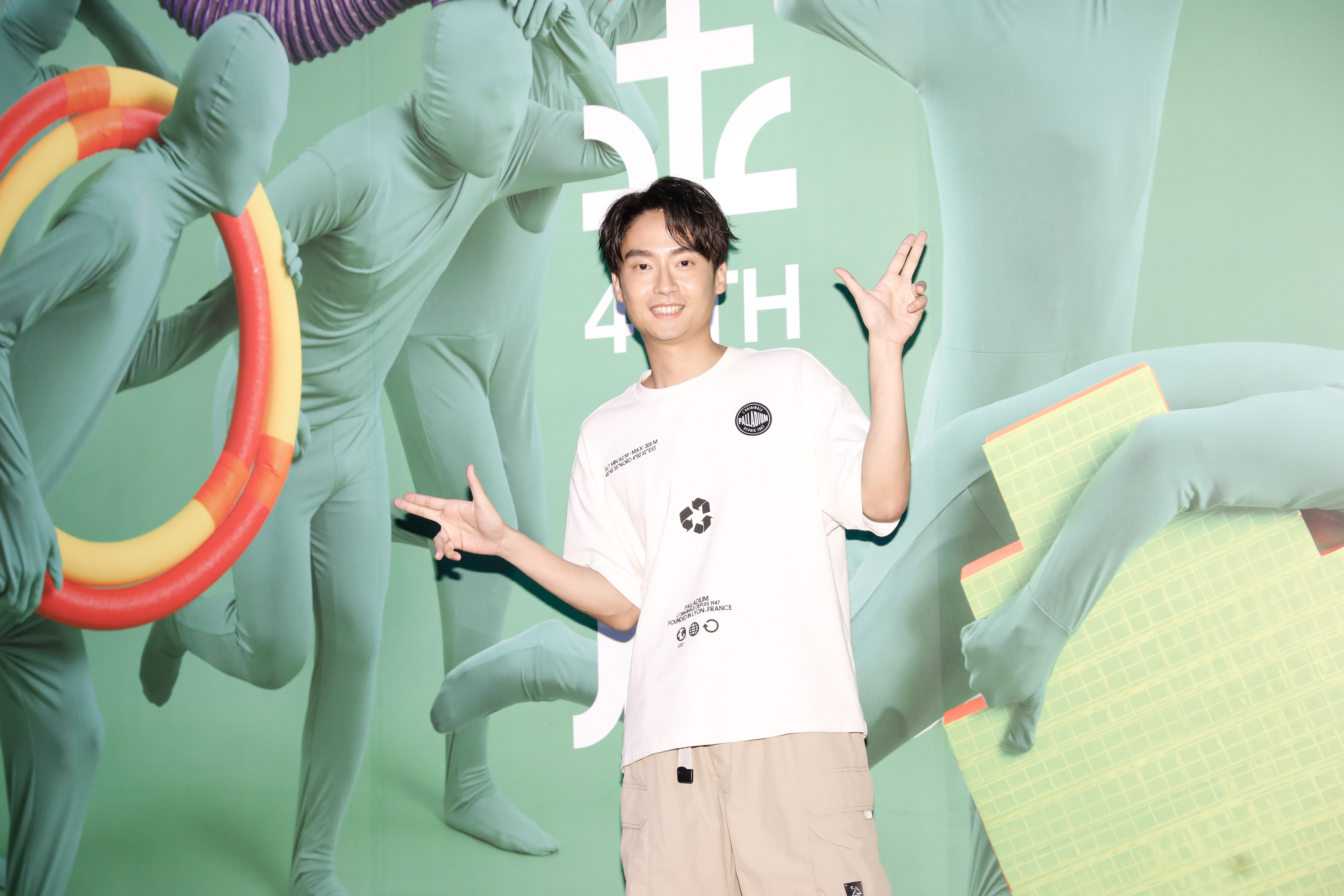 林鶴軒在《赤子》是政治狂熱分子，但戲外真的沒有跟百白吵架鬧不和。