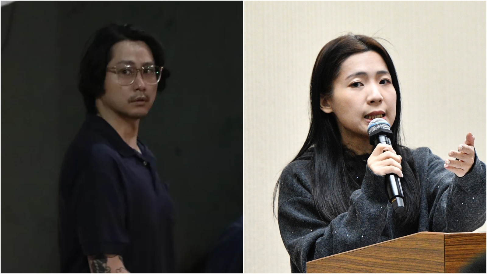 杜秉澄（左）今受訪怨氣滿滿，直言不懂為何遭徐巧芯切割。（本刊資料照、鏡報李智為）