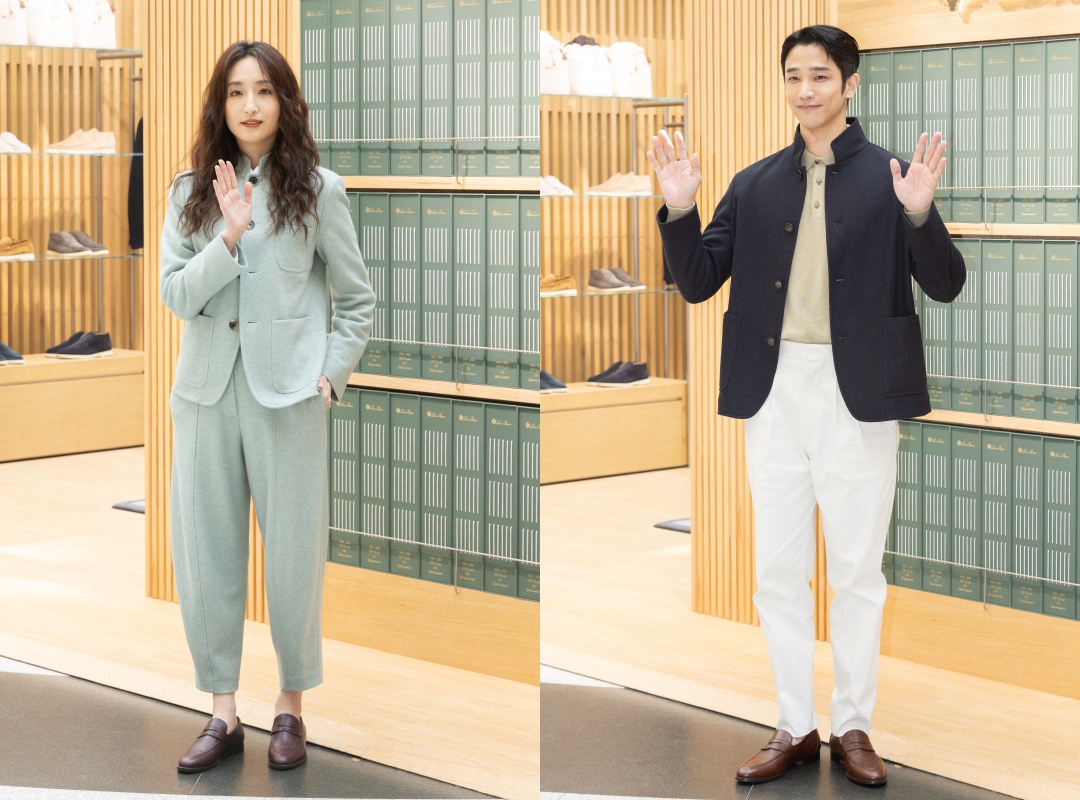 《童話故事下集》男女主角柯佳嬿、劉以豪連袂出席Loro Piana 100 Years期間限定店開幕活動。