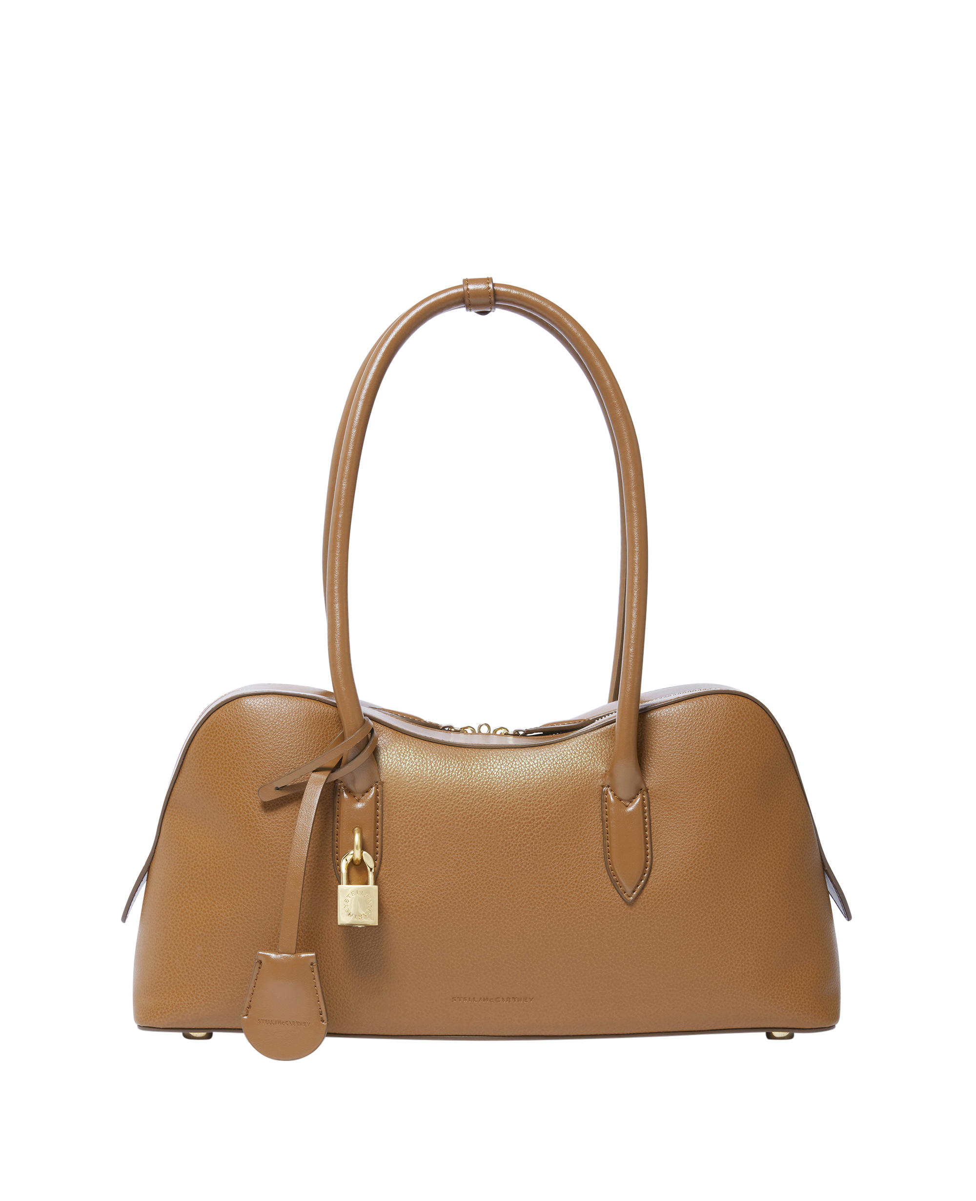 Stella McCartney Stella Ryder白蘭地橙肩背包。NT$56,700（台元提供）