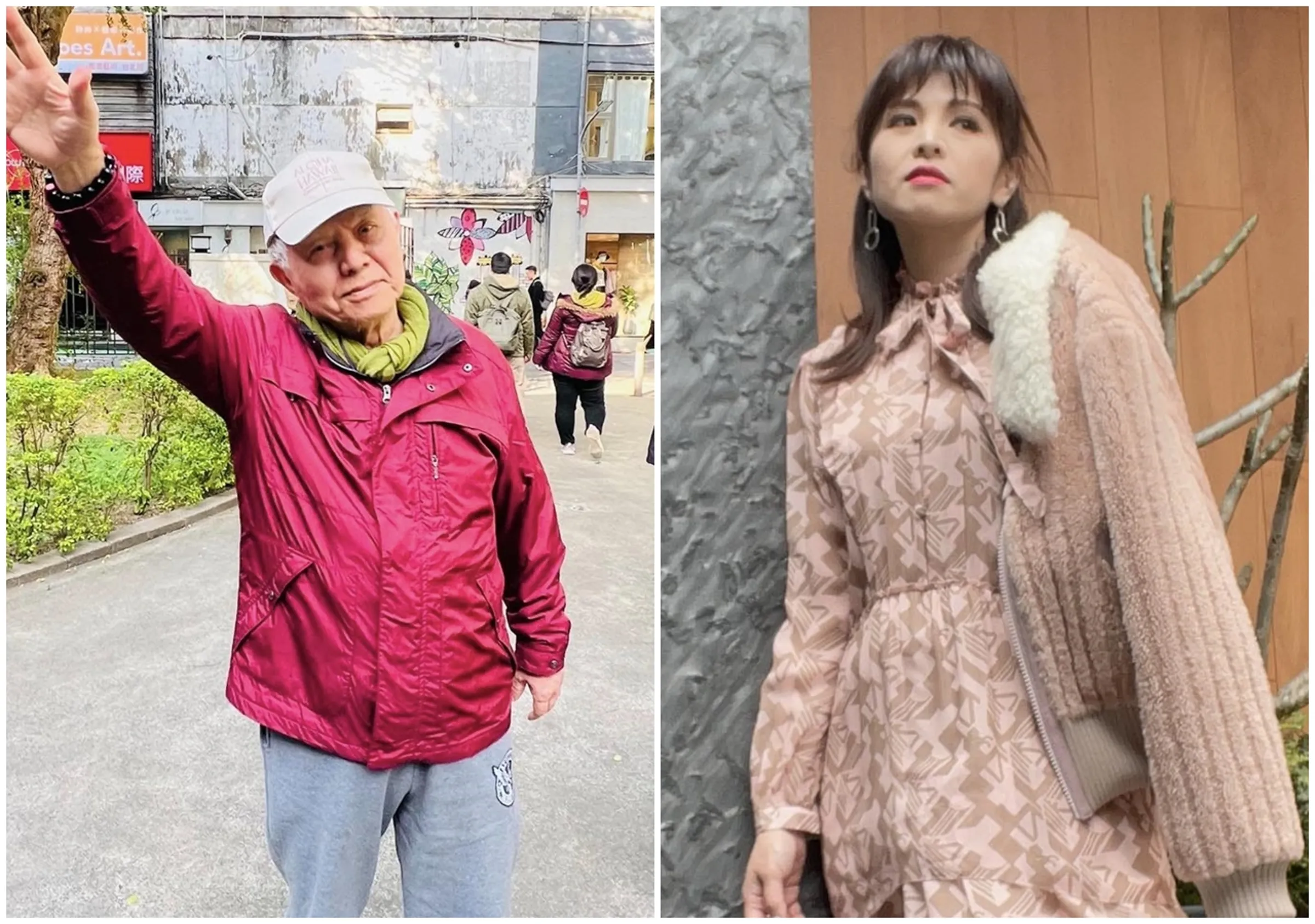 林葉亭年初遭遇父親走失、過世的打擊，她因而皈依佛門，想要好好修行。（翻攝自臉書）