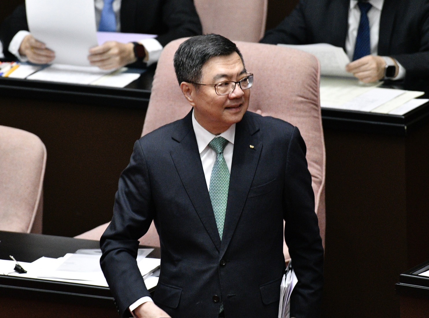 針對駐美代表俞大㵢遭爆亂花公帑800萬自肥，卓榮泰表示會請外交部儘速說明，若有違法即時處裡。（本刊資料照）