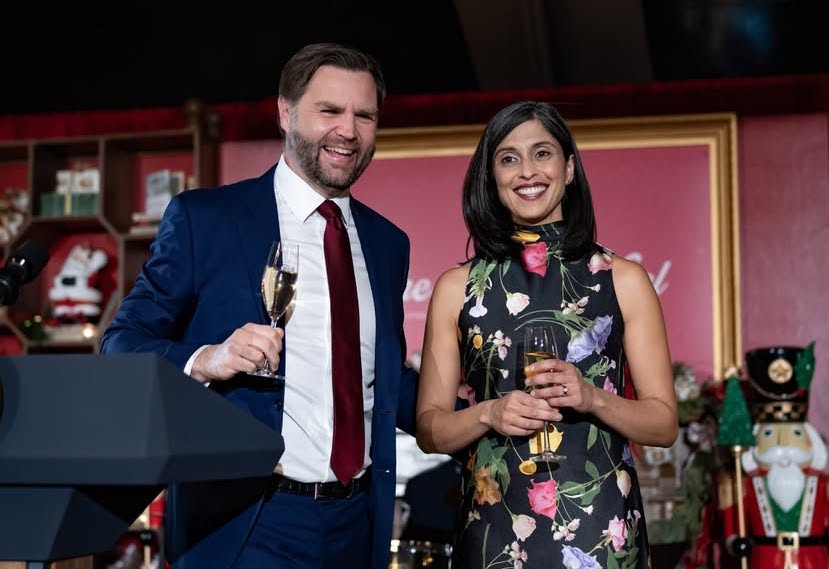 范斯和妻子烏莎將迎來第4名孩子。（翻攝vp IG）