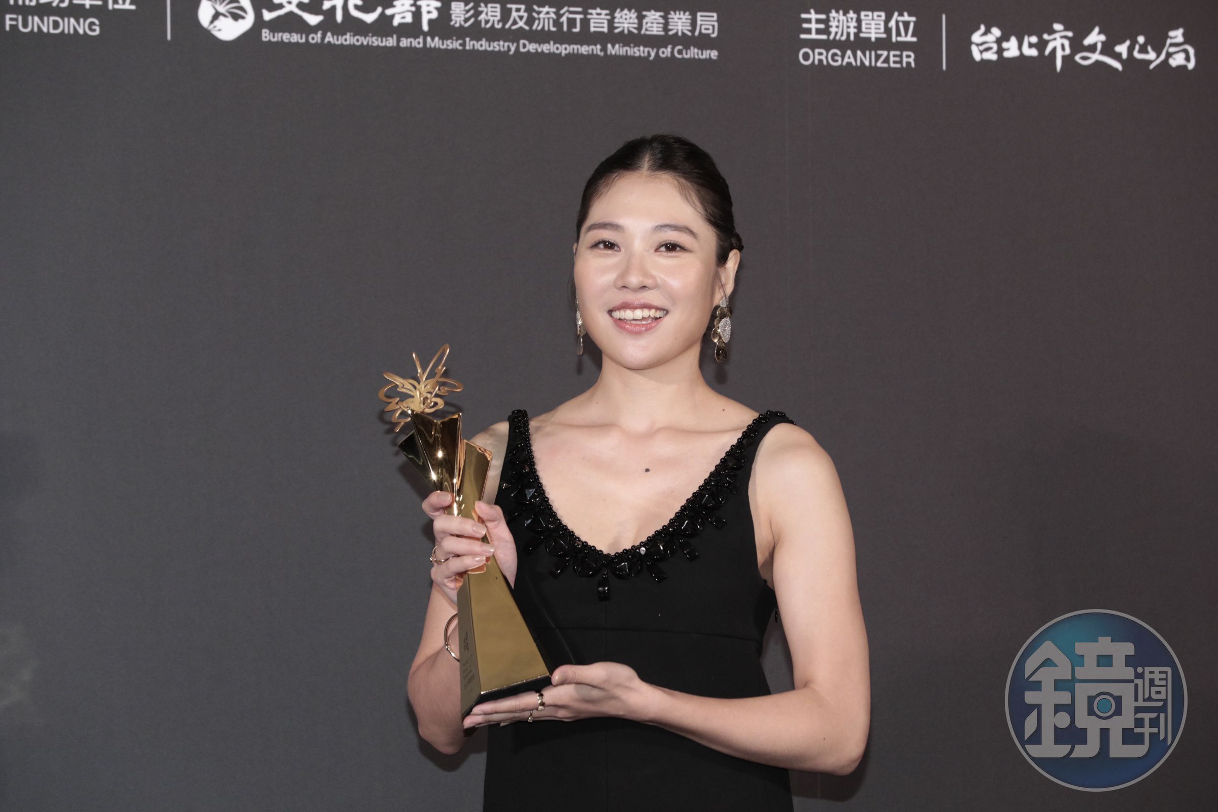 最佳新演員劉湘華。