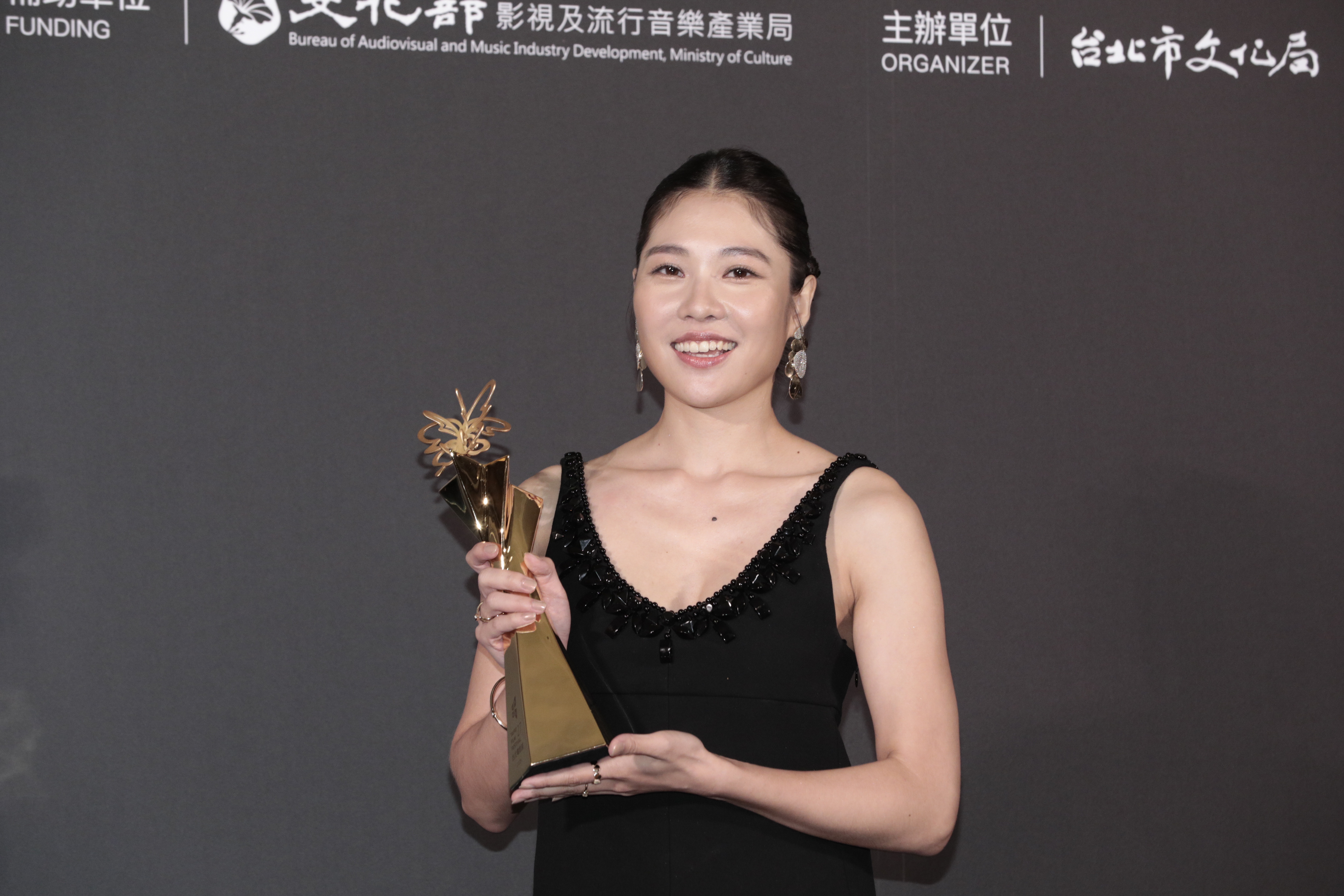 最佳新演員劉湘華。