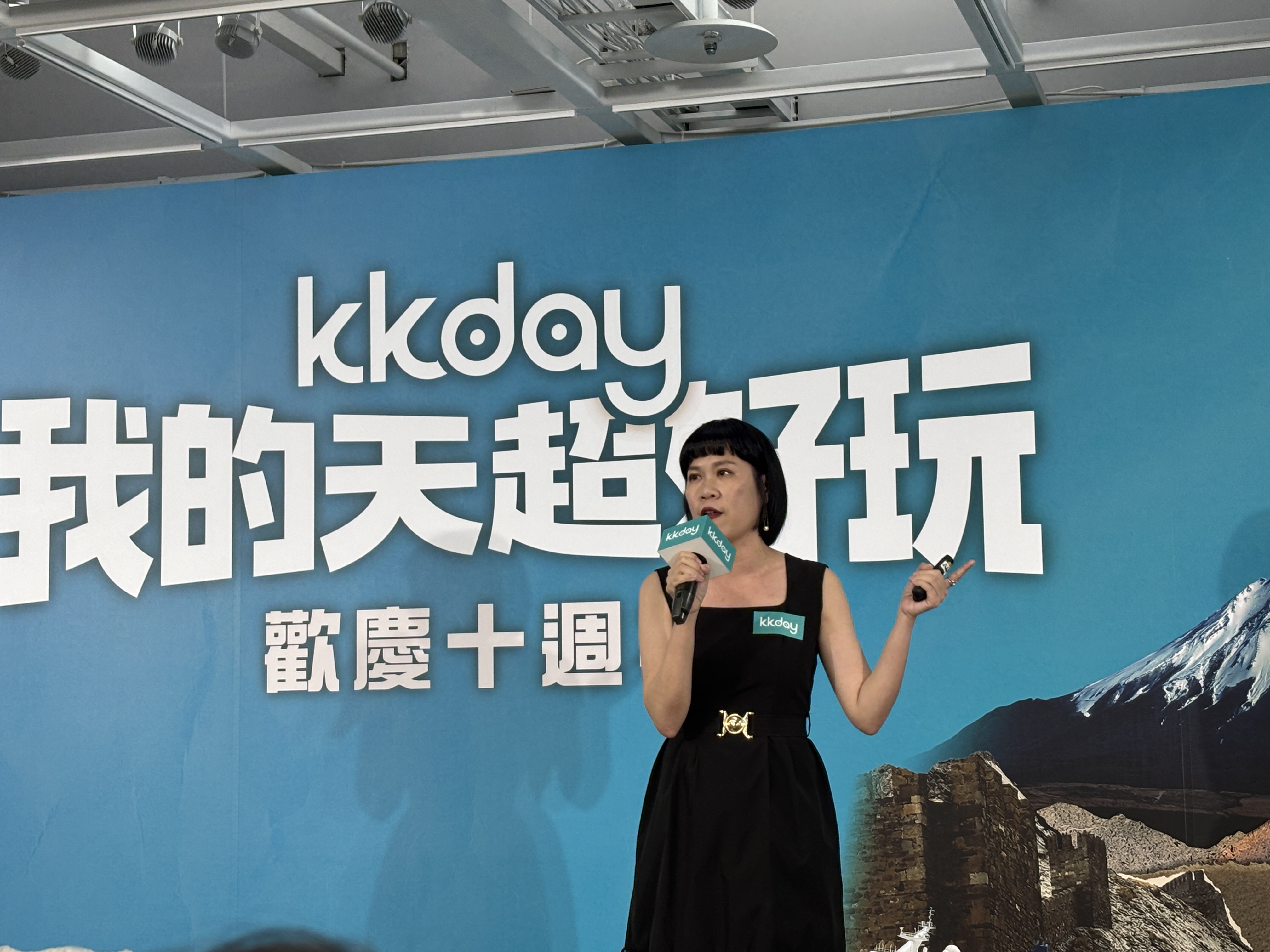 KKday台灣市場處總經理陳葦如指出，不只2023年業績表現亮眼，今年前三季台灣市場的整體業績又較去年同期成長3成。