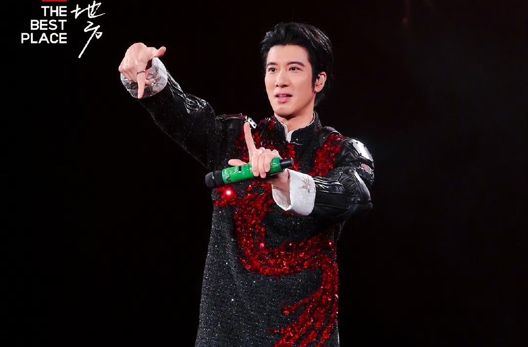 王力宏連續三晚在杭州奧體中心舉辦「最好的地方」演唱會。（圖／翻攝自王力宏微博）