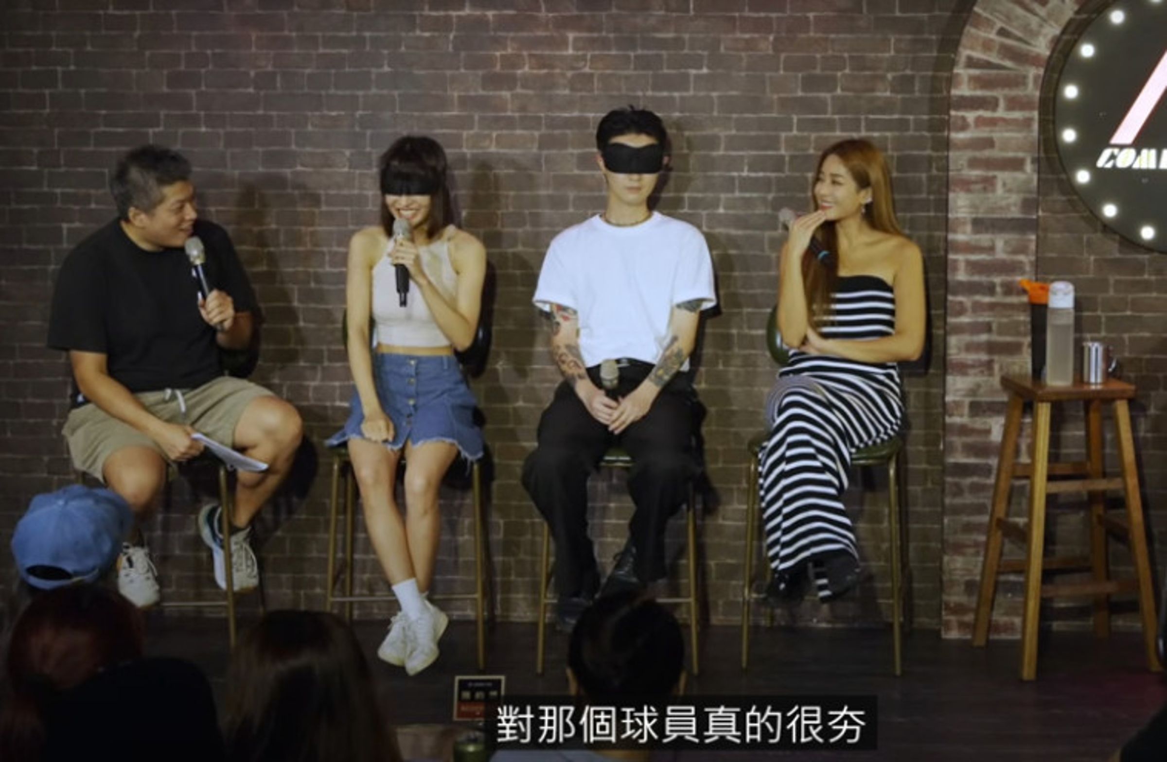 王妡透露曾有球員劈腿交往同隊啦啦隊員。(翻攝YT頻道百靈果News)