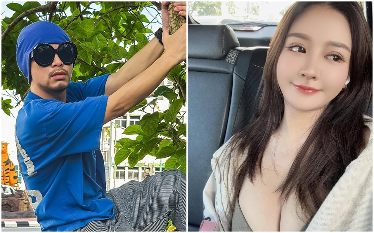 謝侑芯（右）經紀人Chris今天批評，黄明志（左）在這敏感時機，竟還發表新歌〈Very帥〉，讓她不滿怒批「非常缺乏同理心！」（翻攝IG／黃明志、謝侑芯）