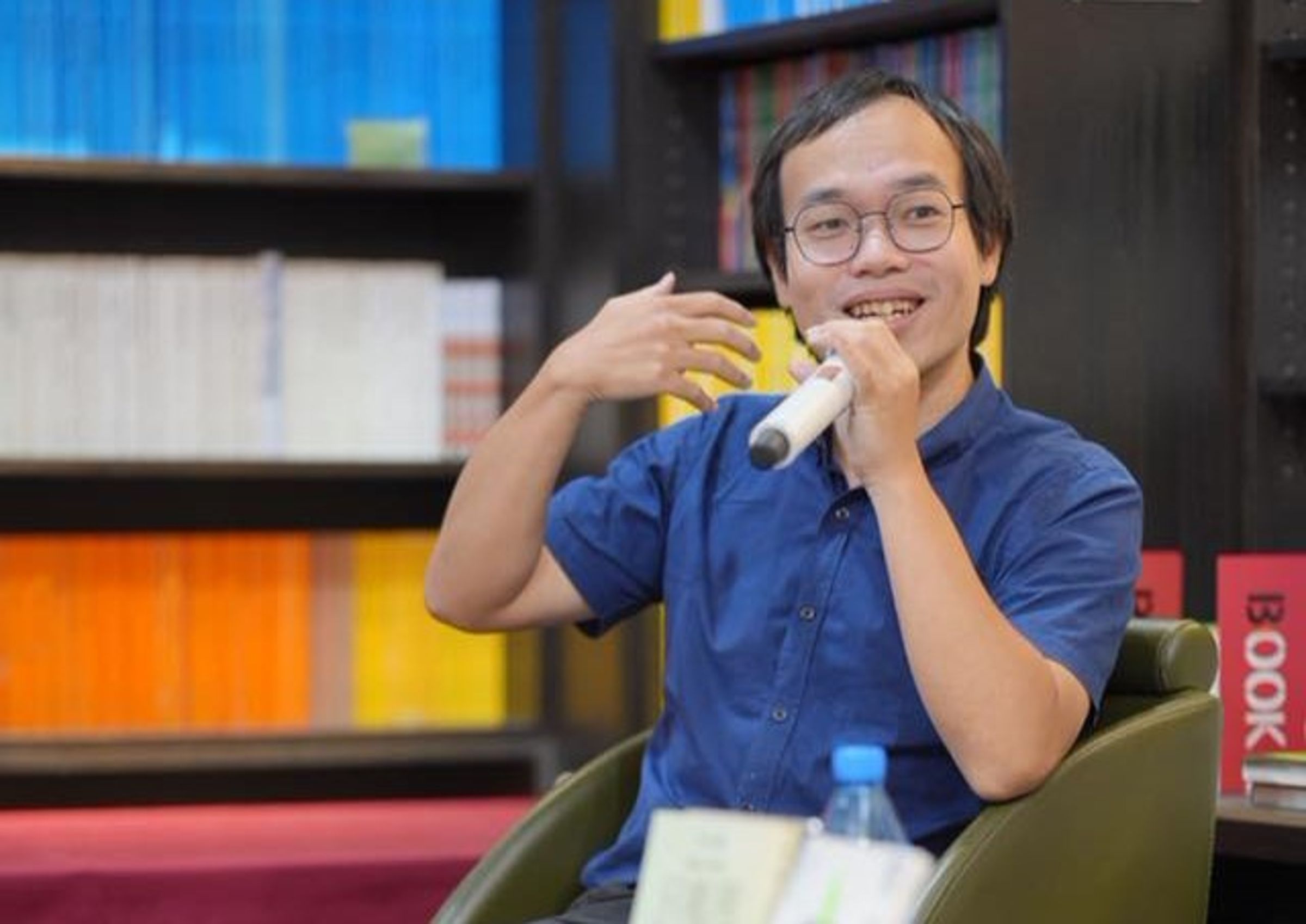 參與共同領銜支持罷免的作家朱宥勳的臉書最近出現很多反對罷免的言論，但他發現這些幾乎都是首次出現、沒有任何資料的空帳號。（翻攝自朱宥勳臉書）