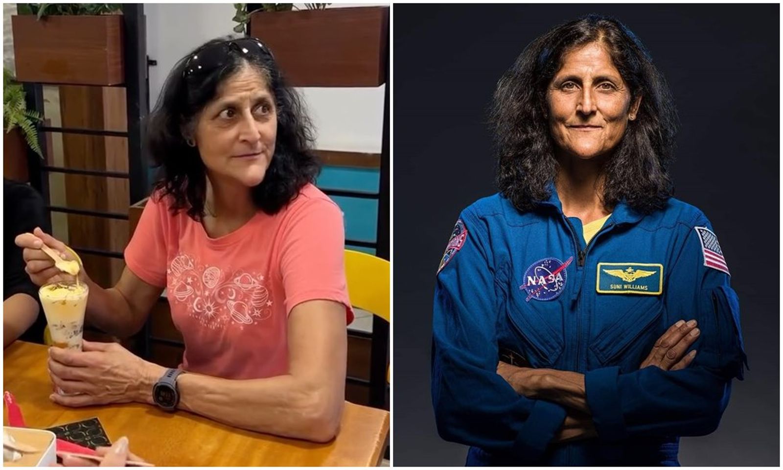 曾在太空站滯留9個月!NASA傳奇女太空人退休了 現身甜品店「接地氣」畫面瘋傳