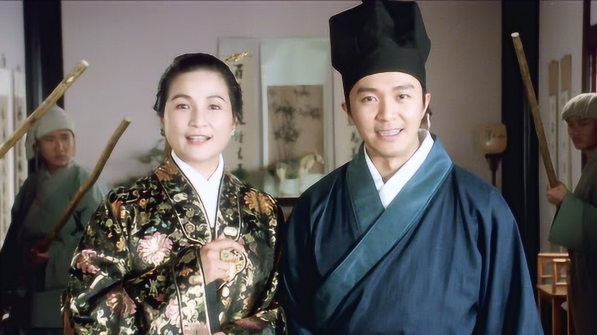《唐伯虎點秋香》的「華夫人」鄭佩佩辭世，周星馳在IG上po出哀悼文。（翻攝自微博）