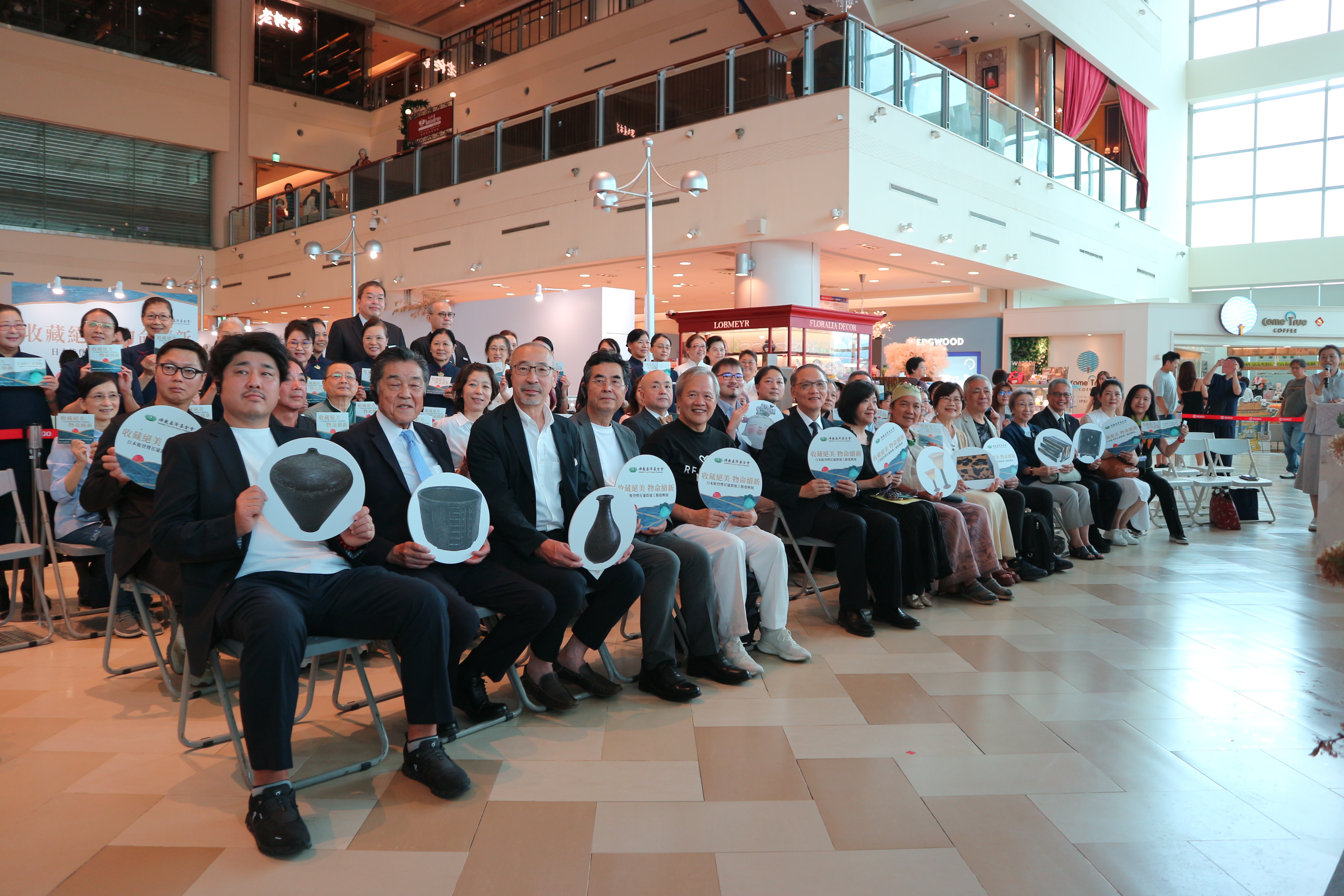 佛教慈濟慈善事業基金會舉辦的「日本能登暨花蓮震後工藝復興展」，首展9月12日至26日在臺北遠東SOGO百貨復興館登場。（慈濟慈善事業基金會提供）